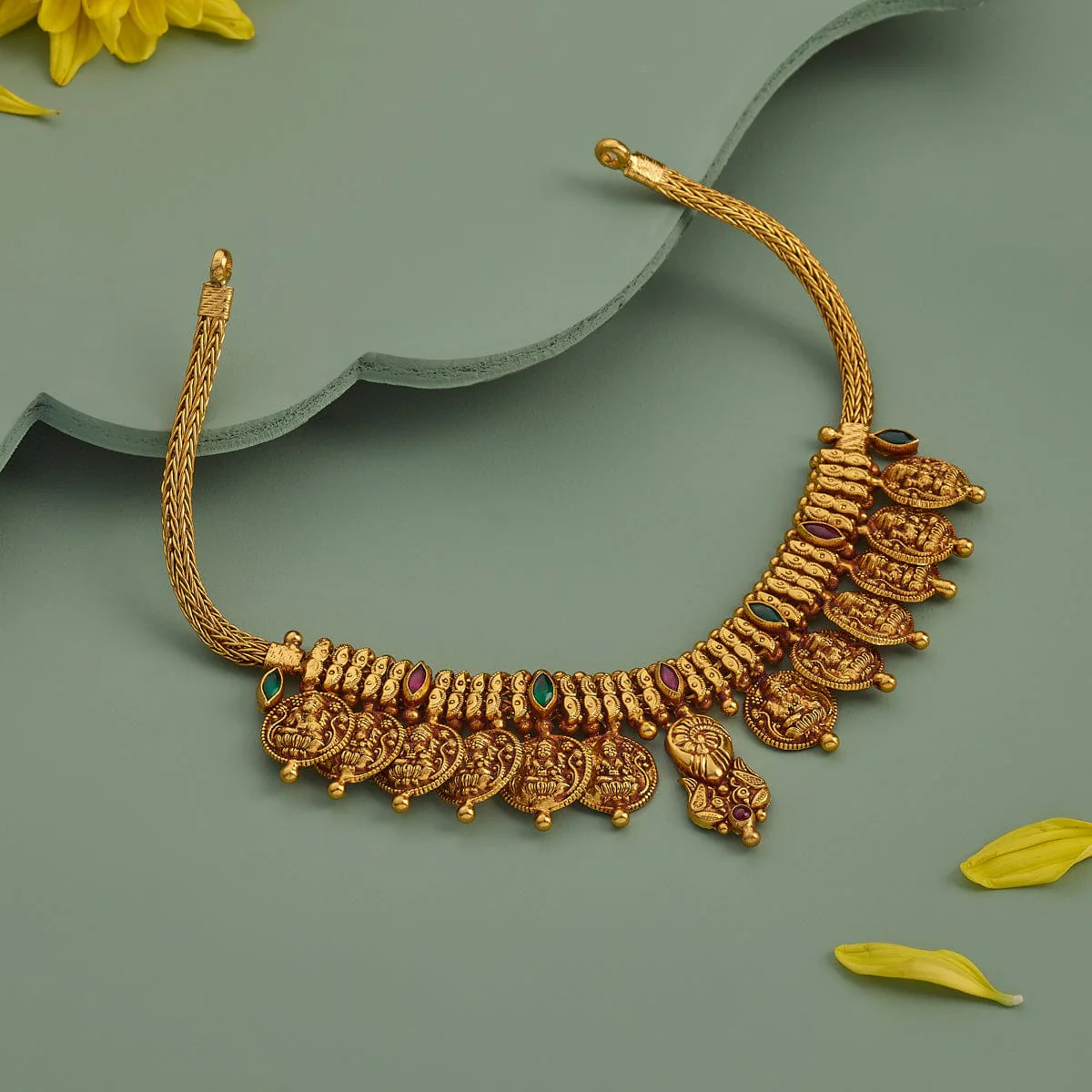 Silver Temple Necklace 185474 - Image 2