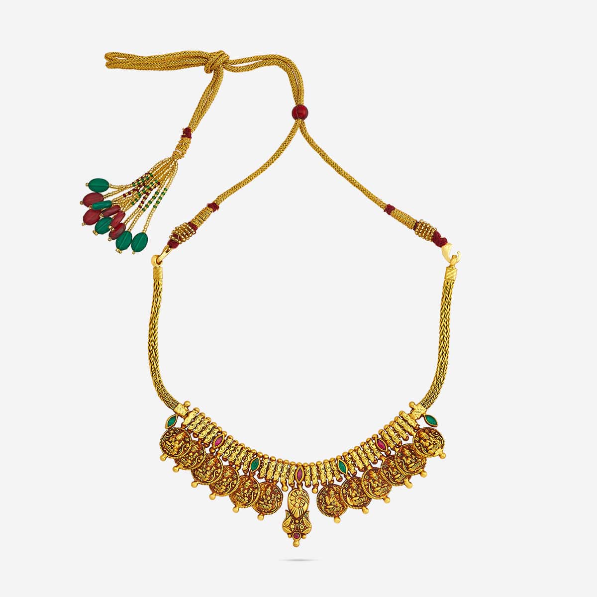 Silver Temple Necklace 185474 - Image 4