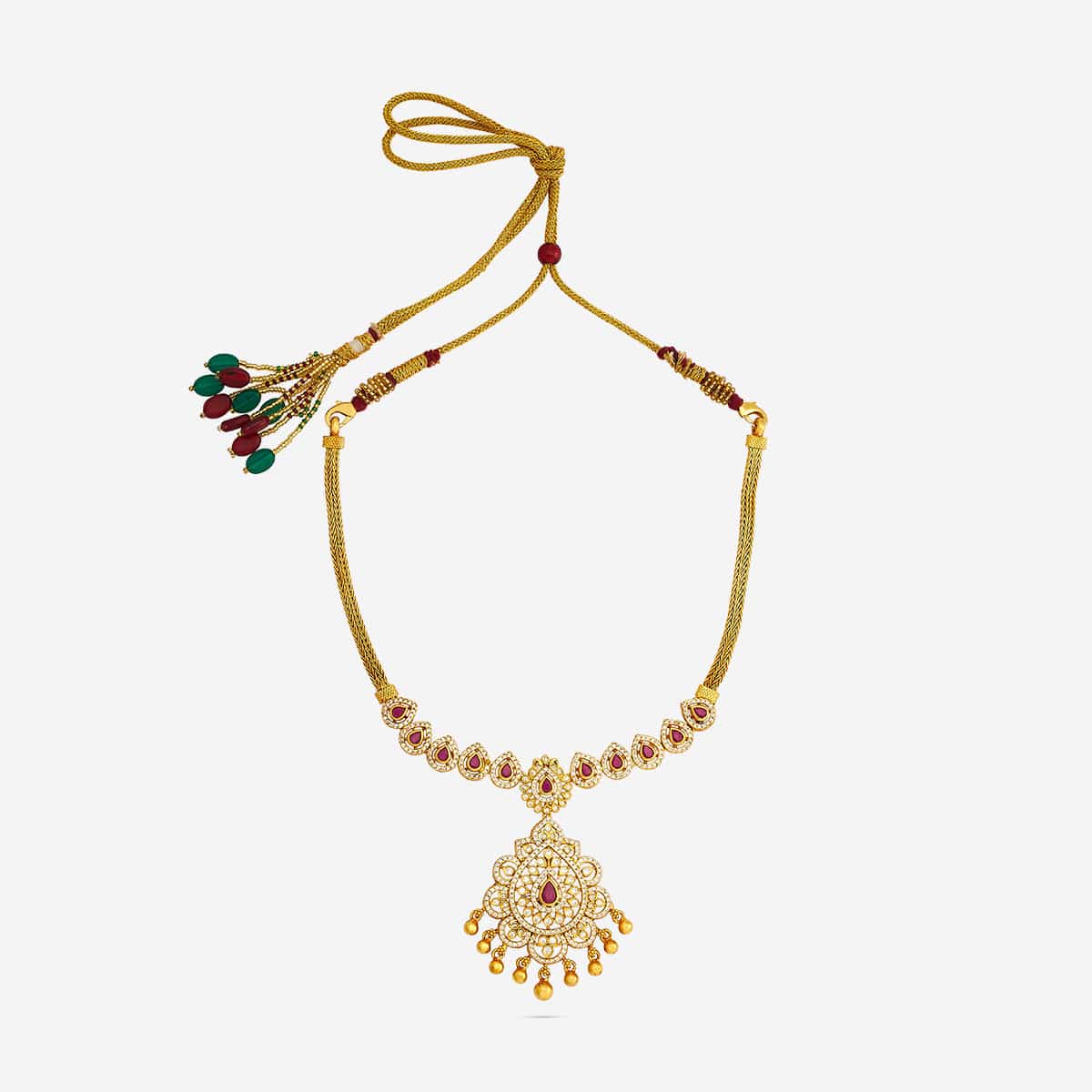 Silver Temple Necklace 186476 - Image 3
