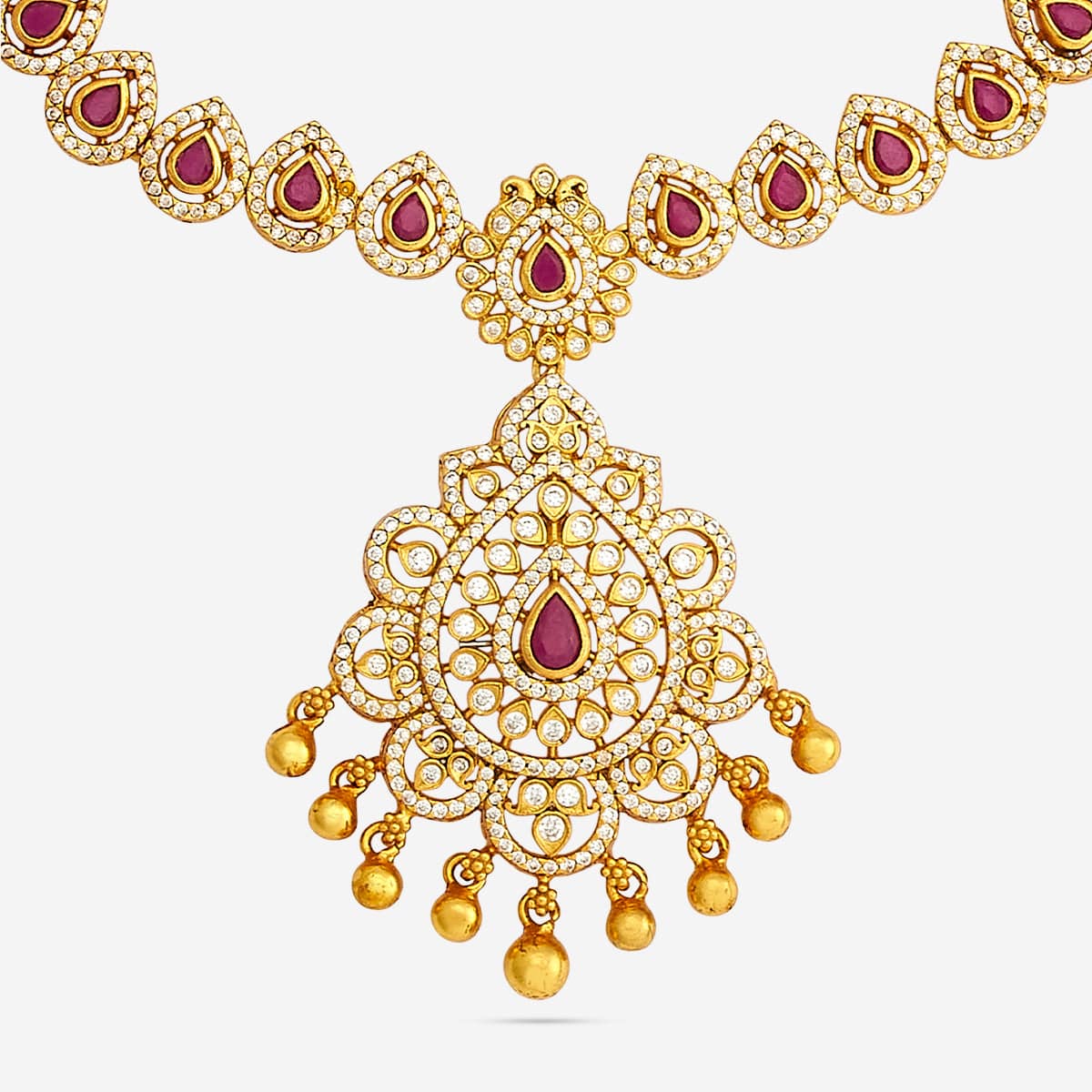 Silver Temple Necklace 186476 - Image 4