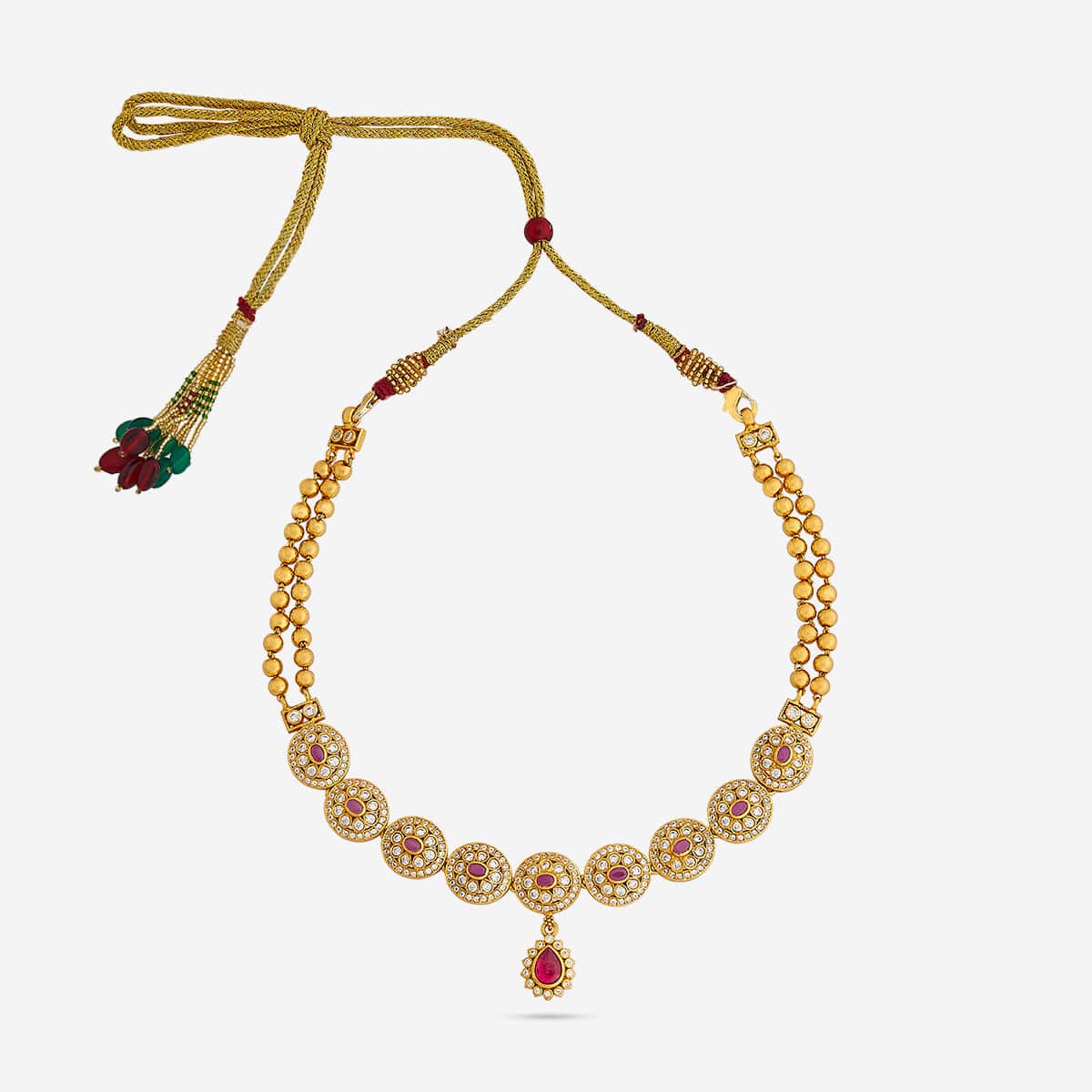 Silver Temple Necklace 186478 - Image 4