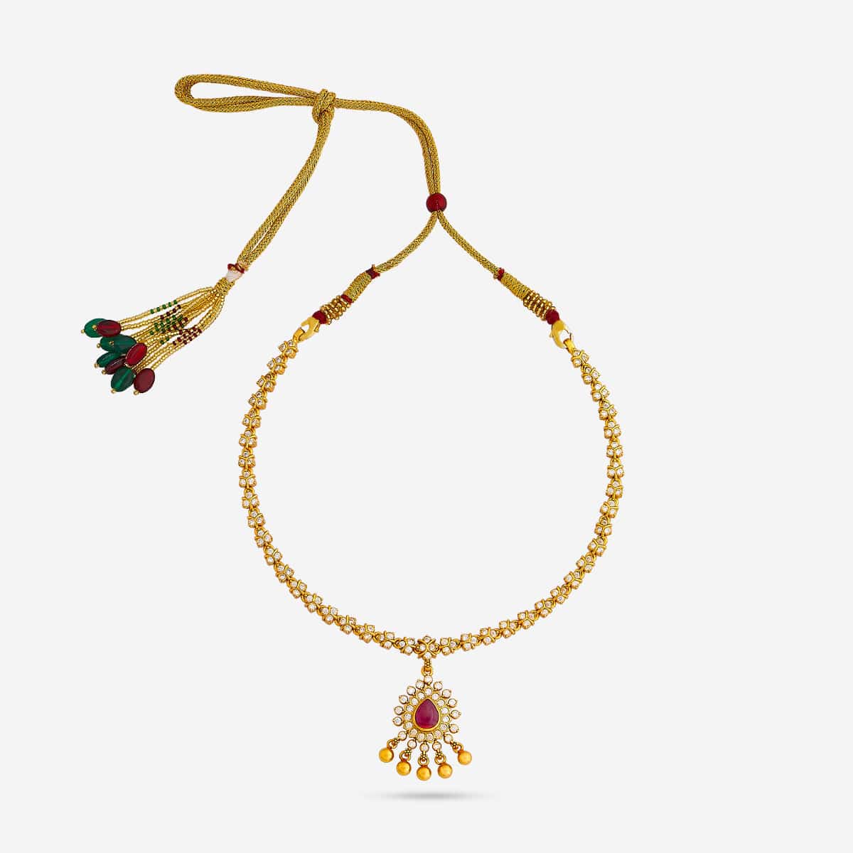 Silver Temple Necklace 186479 - Image 3