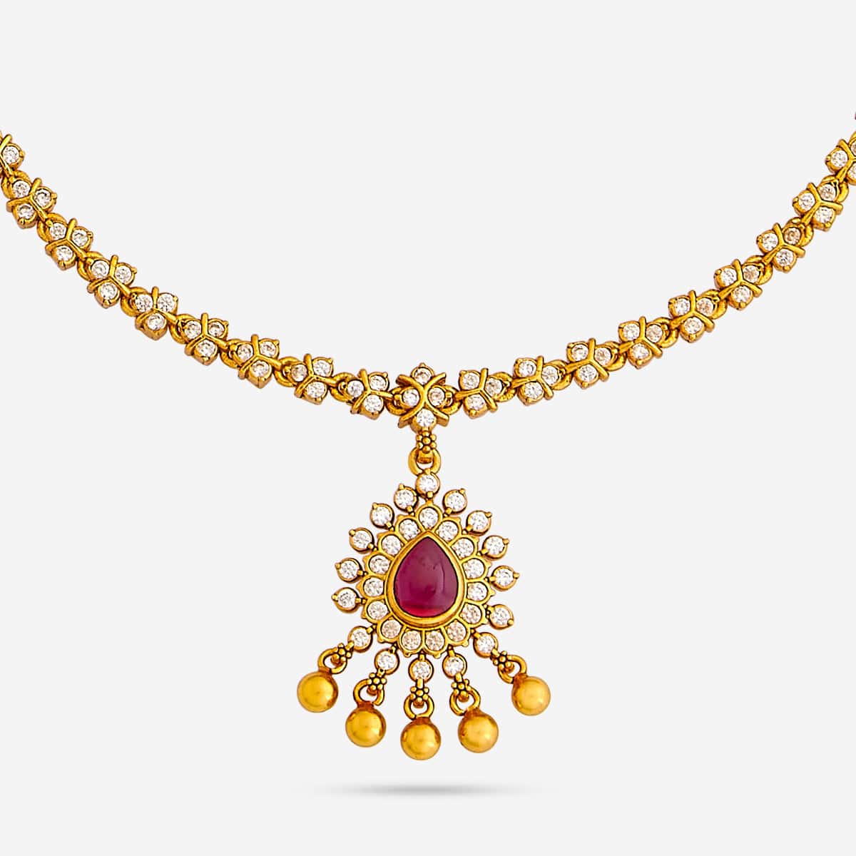 Silver Temple Necklace 186479 - Image 4