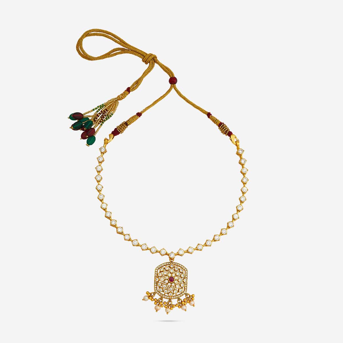 Silver Temple Necklace 186480 - Image 4