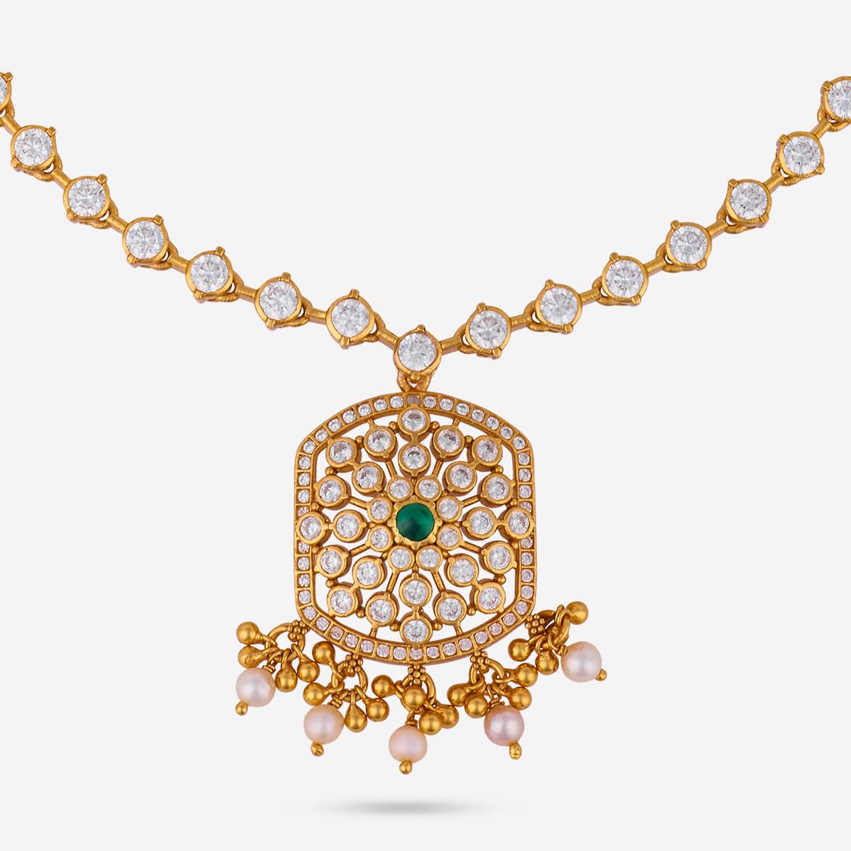 Silver Temple Necklace 186480 - Image 9