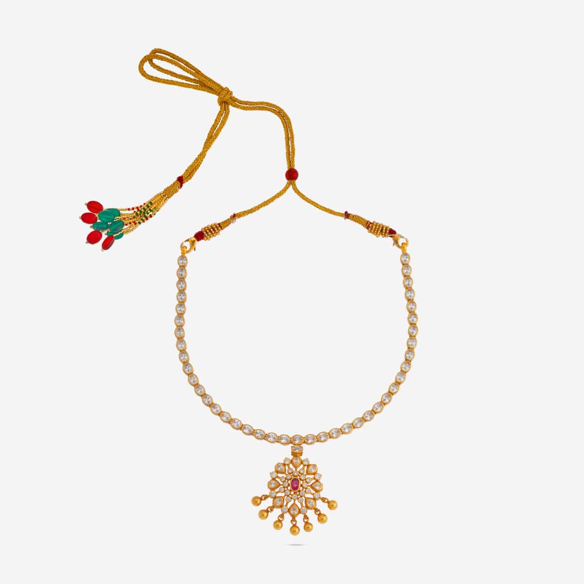 Silver Temple Necklace 186482 - Image 3