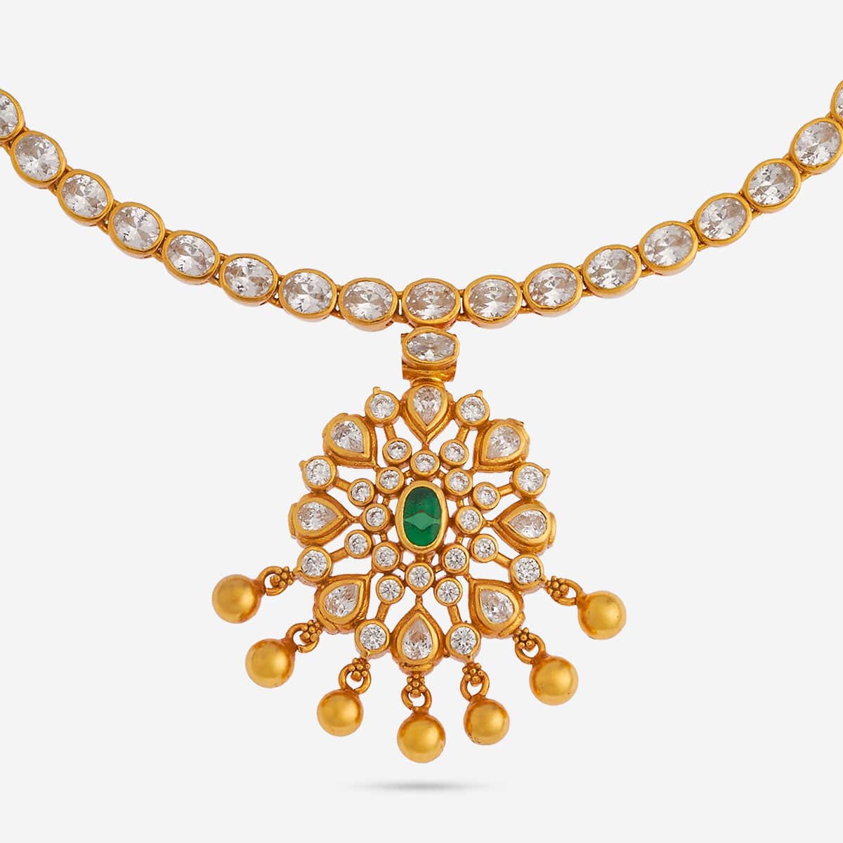 Silver Temple Necklace 186482 - Image 9