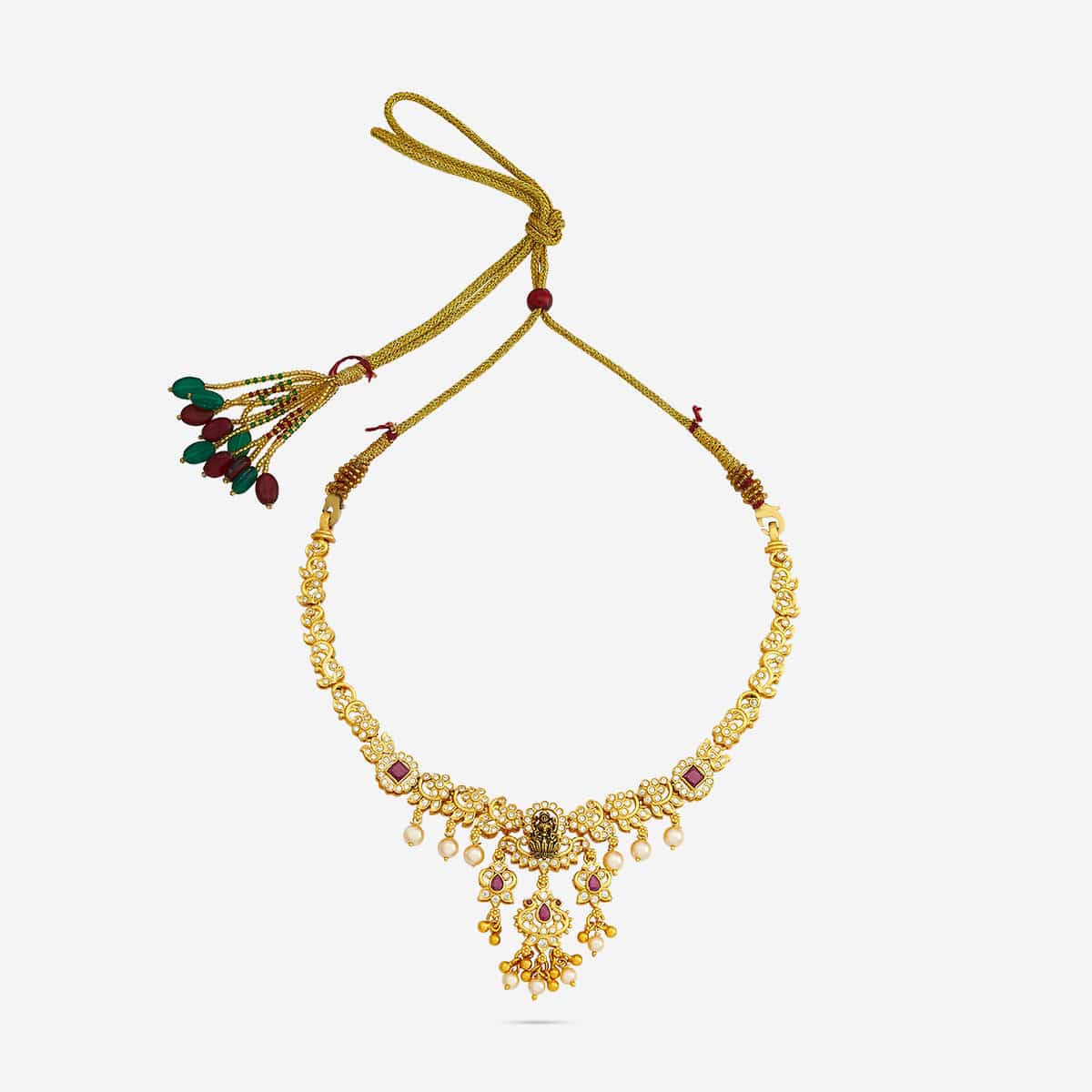 Silver Temple Necklace 186588 - Image 4