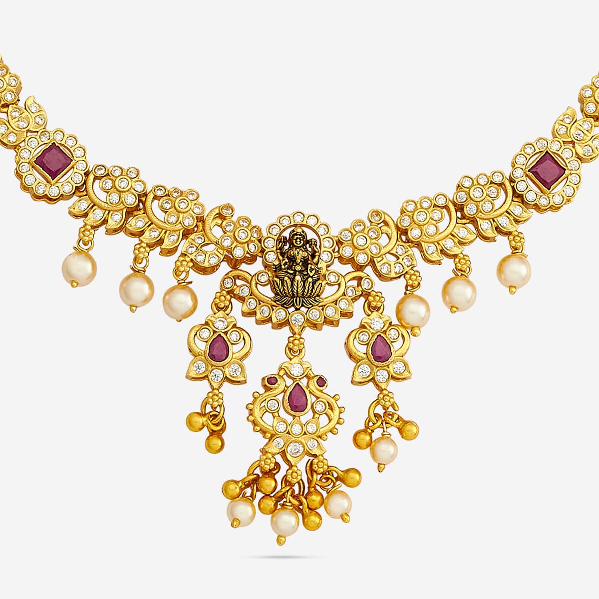 Silver Temple Necklace 186588 - Image 5