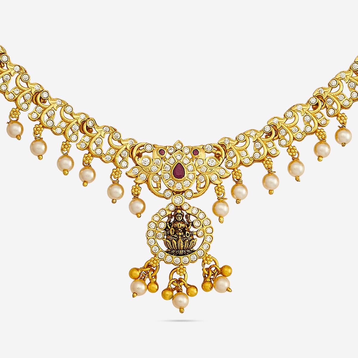 Silver Temple Necklace 186589 - Image 4