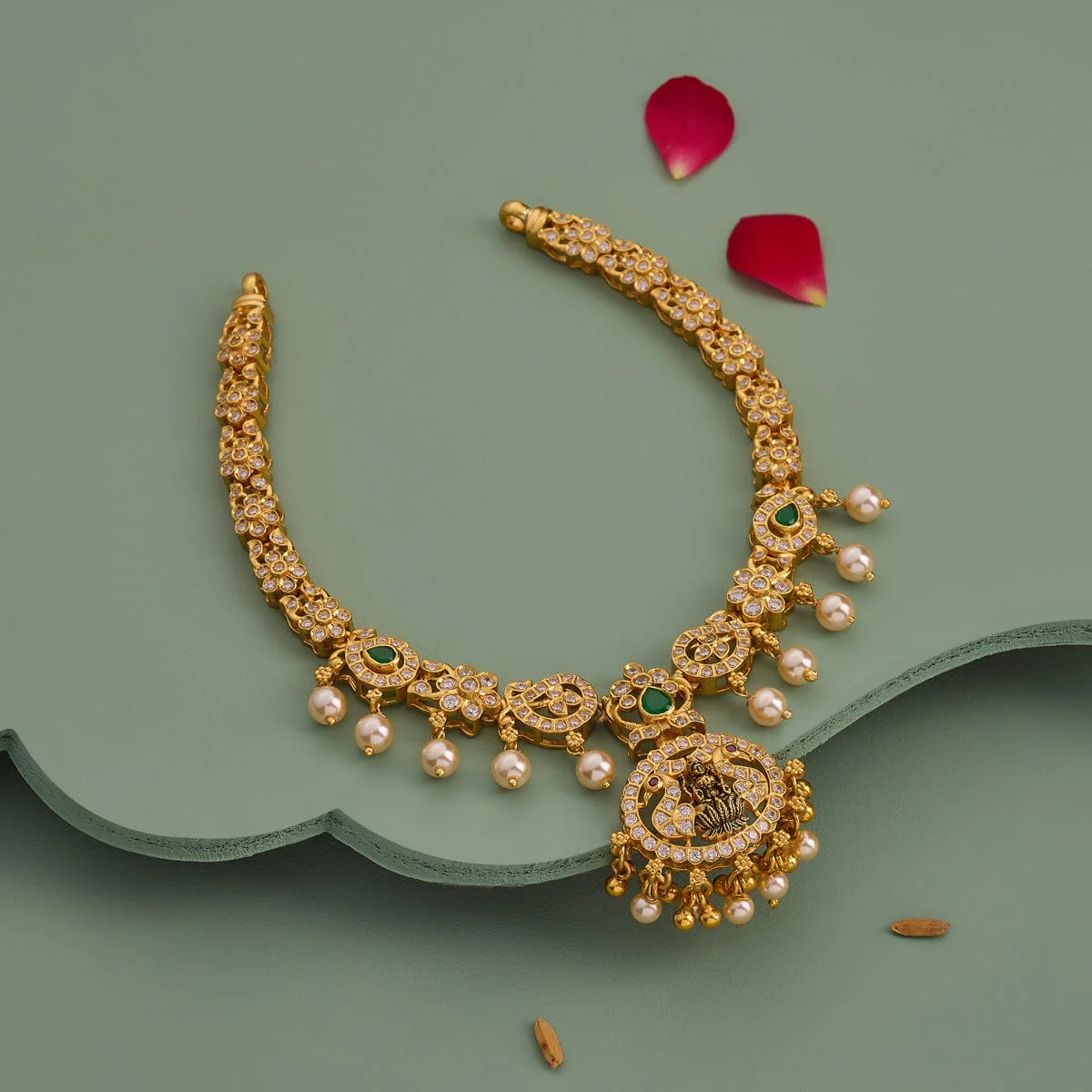 Silver Temple Necklace 186590 - Image 2