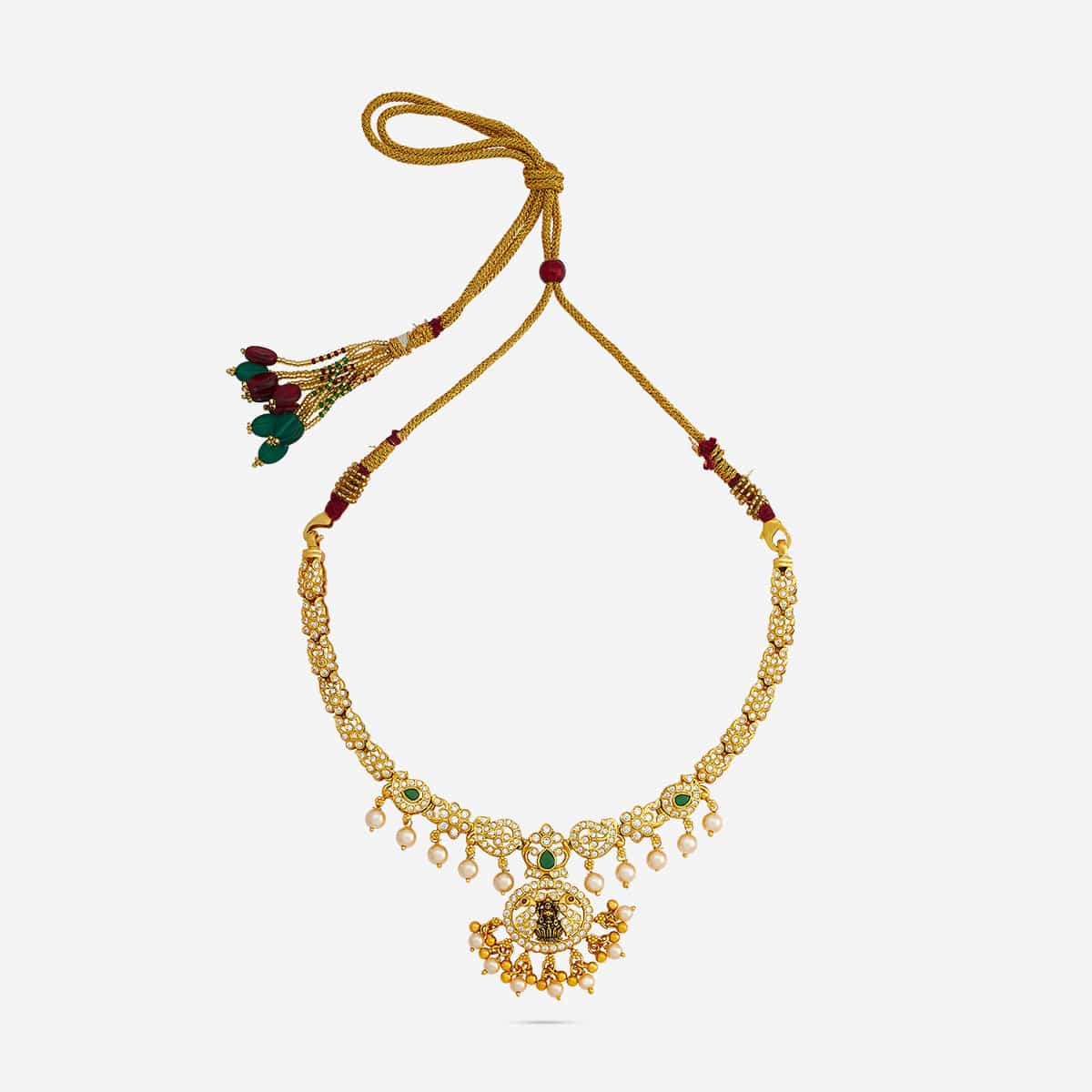 Silver Temple Necklace 186590 - Image 3