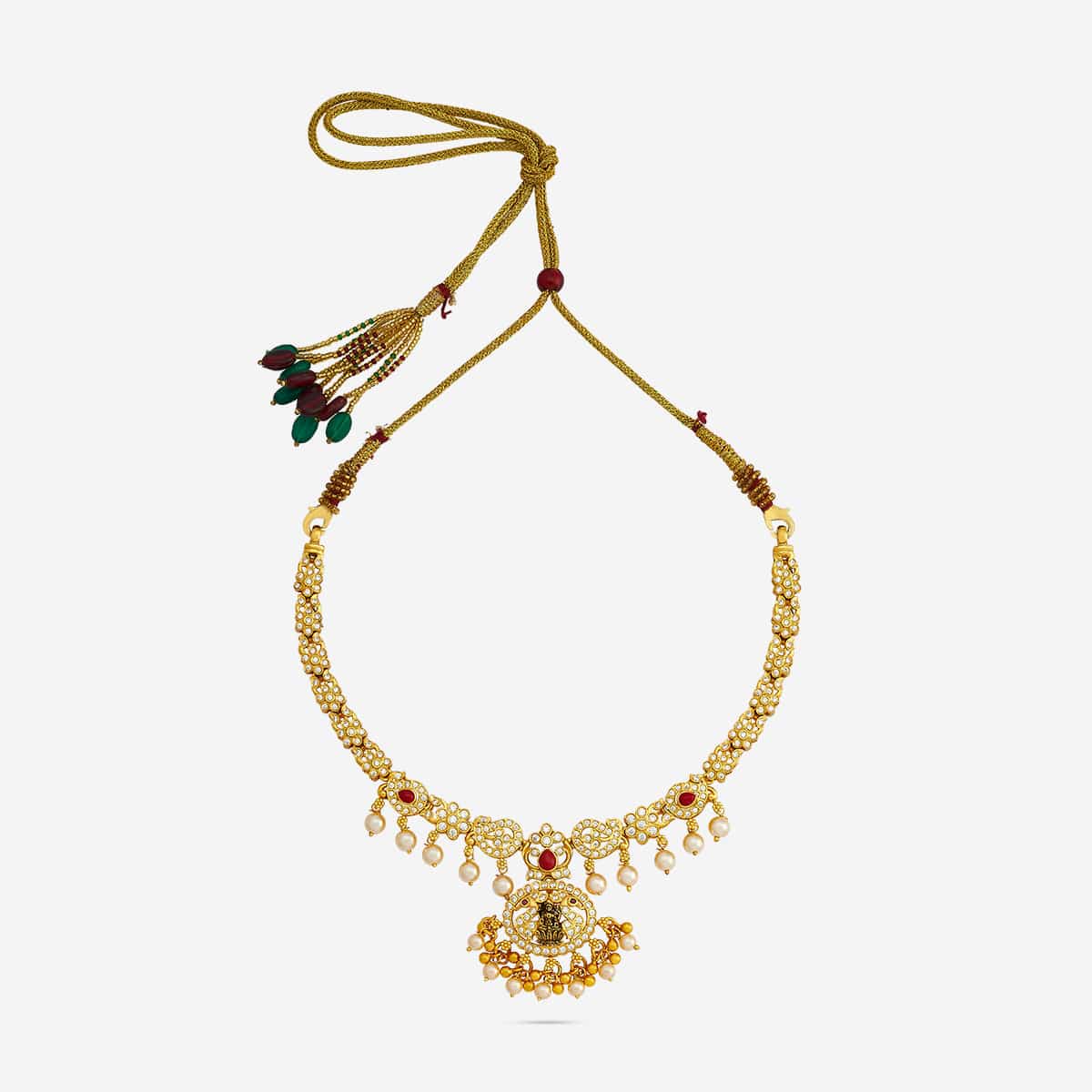 Silver Temple Necklace 186590 - Image 8