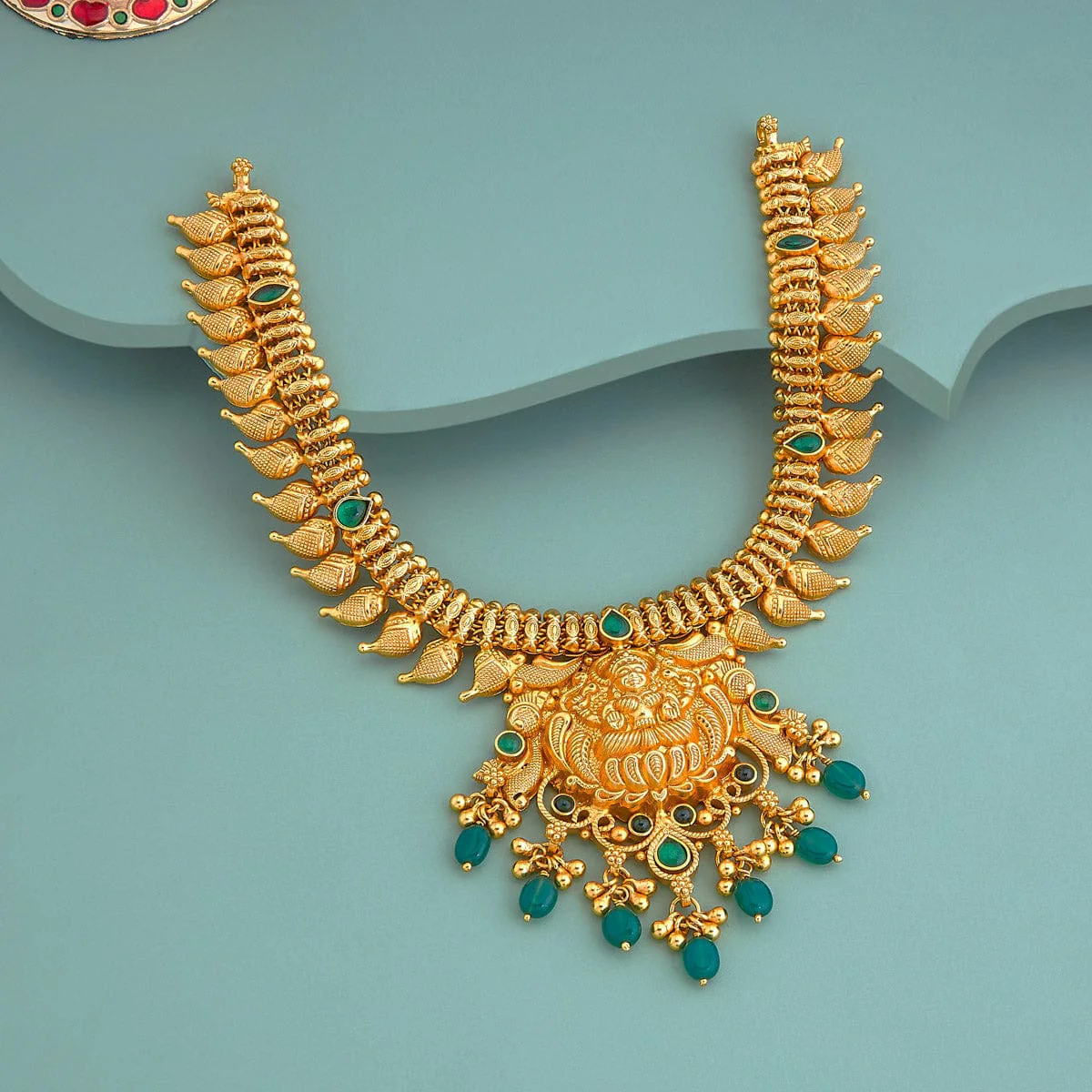 Silver Temple Necklace 186592 - Image 2