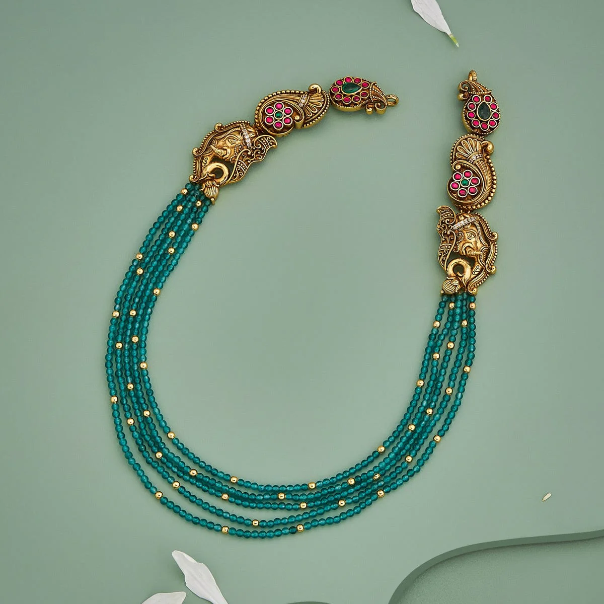 Silver Temple Necklace 186937 - Image 2