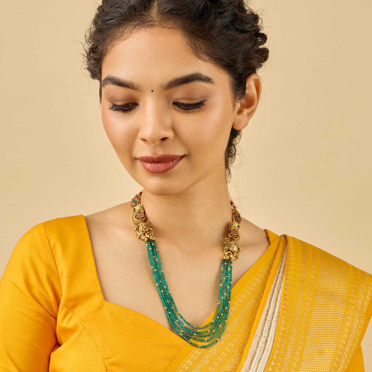 Silver Temple Necklace 186937 - Image 3