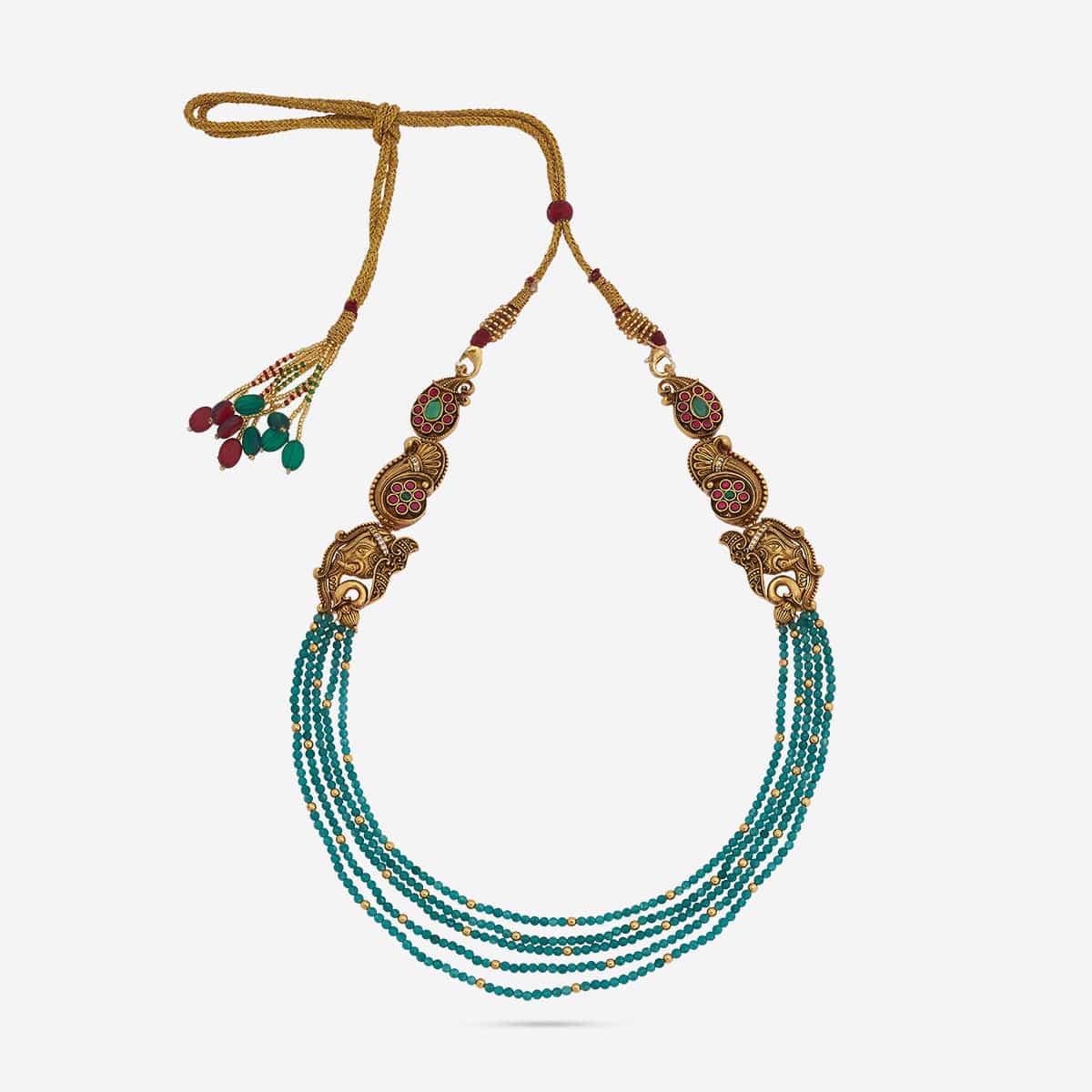 Silver Temple Necklace 186937 - Image 4