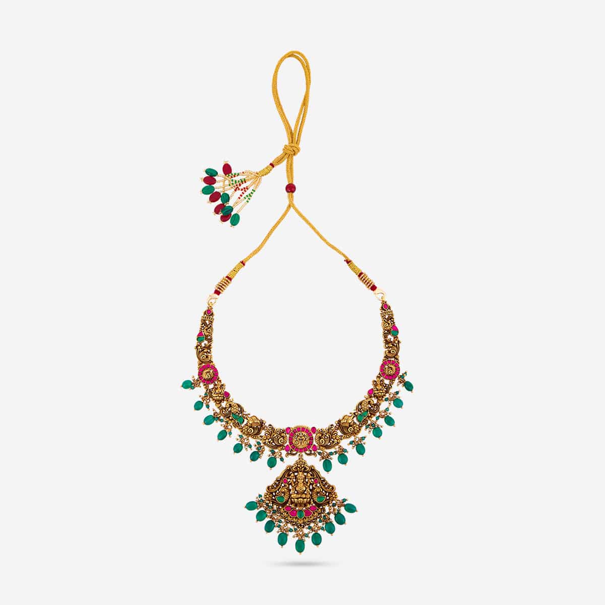 Silver Temple Necklace 188147 - Image 4