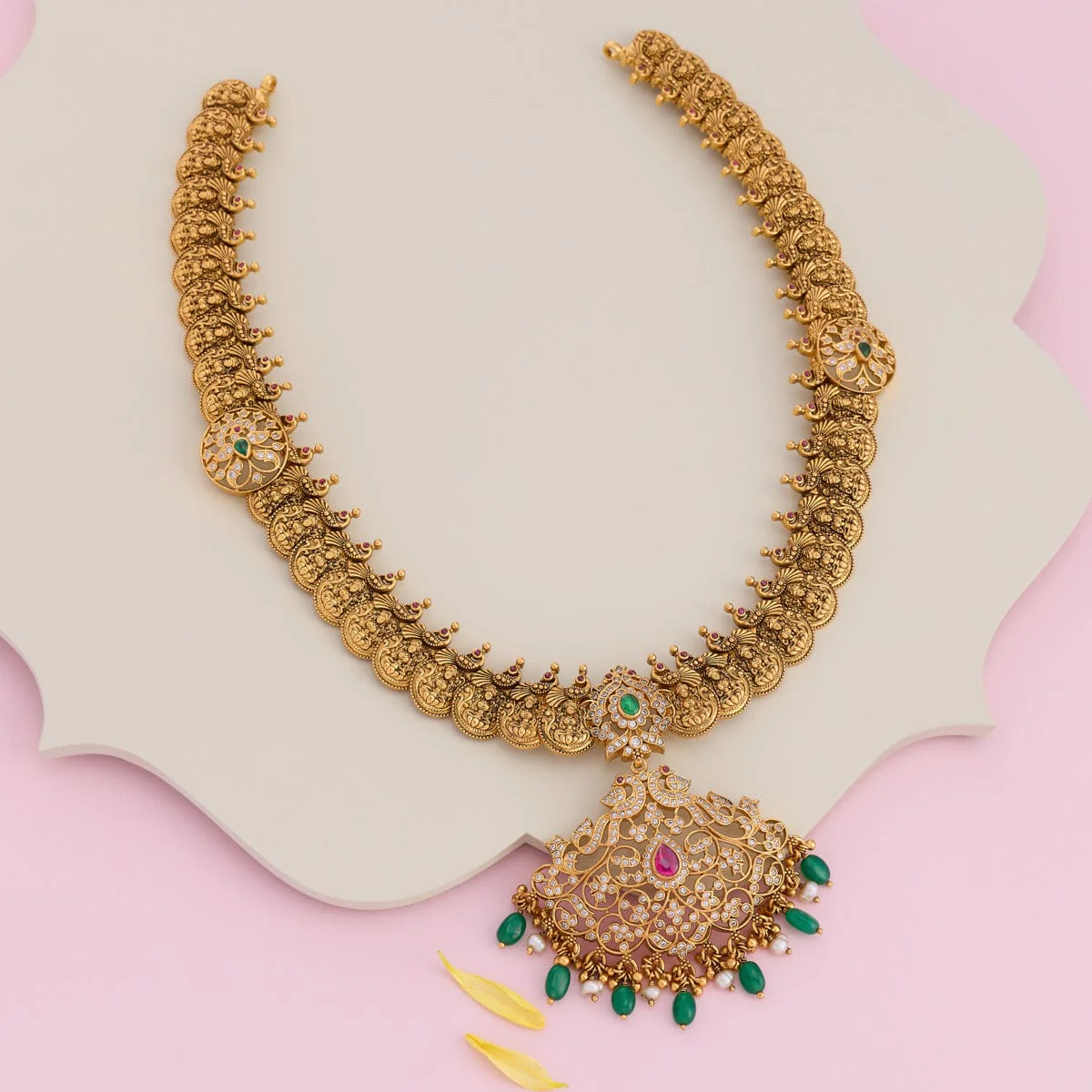 Silver Temple Necklace 188198 - Image 2