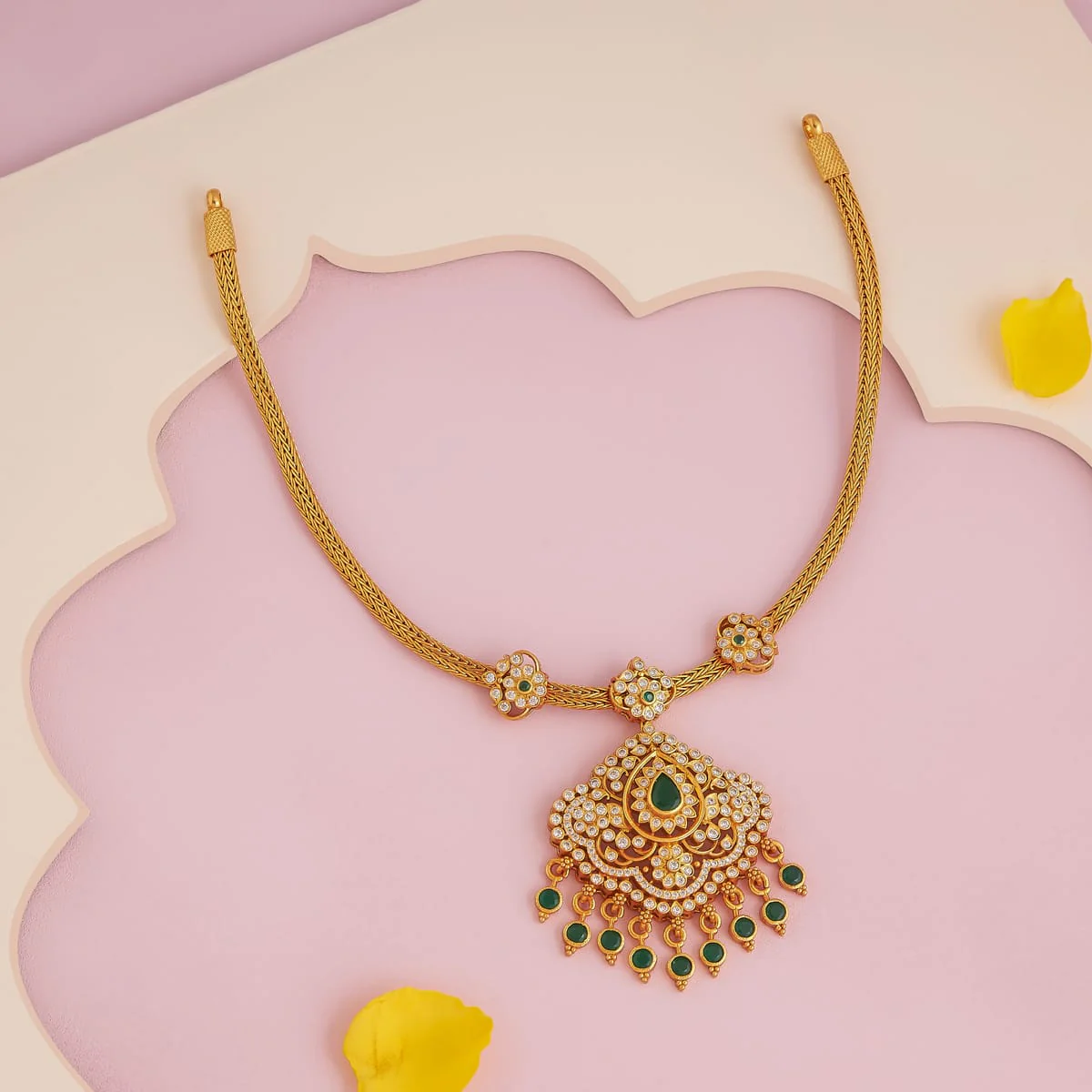 Silver Temple Necklace 188203 - Image 2