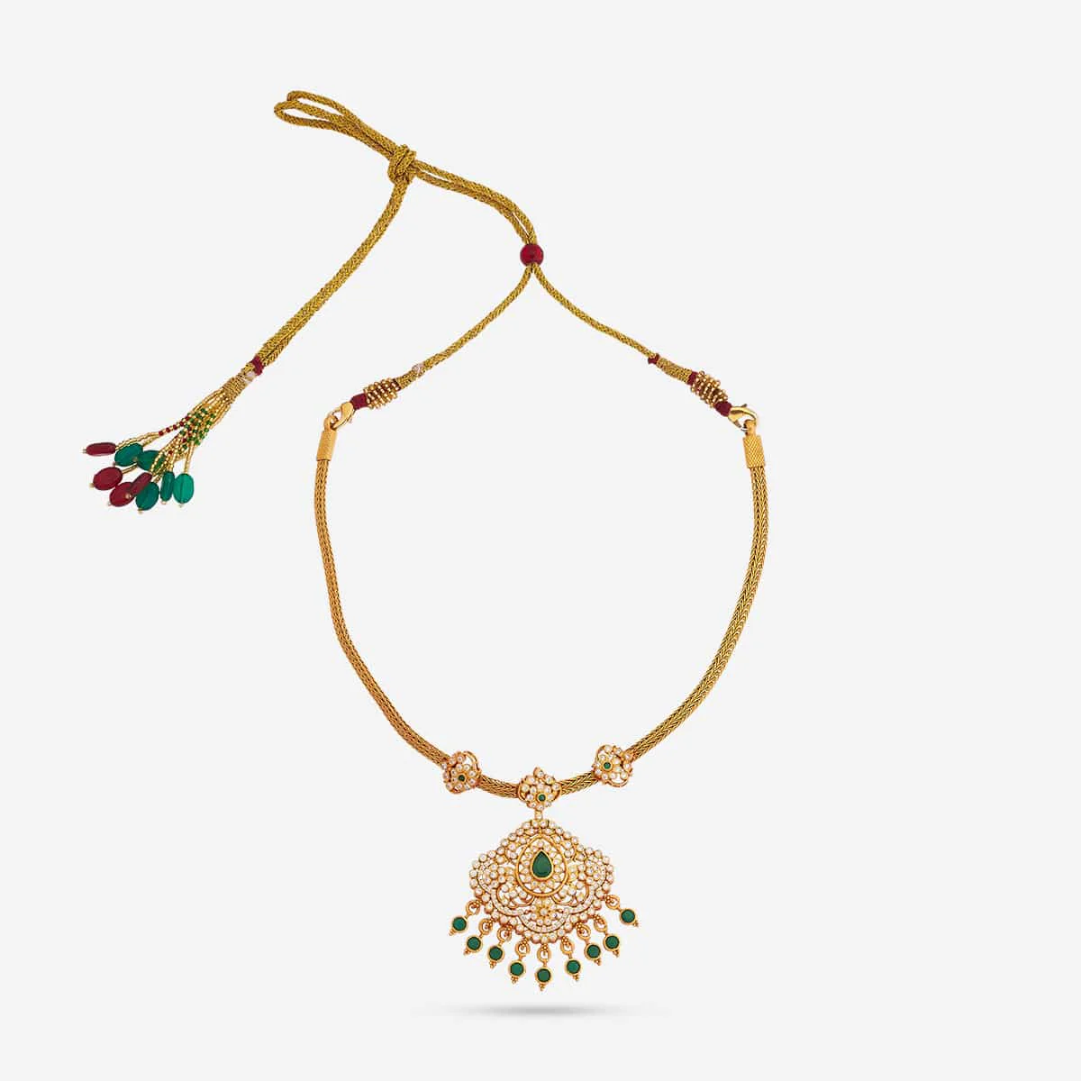 Silver Temple Necklace 188203 - Image 4