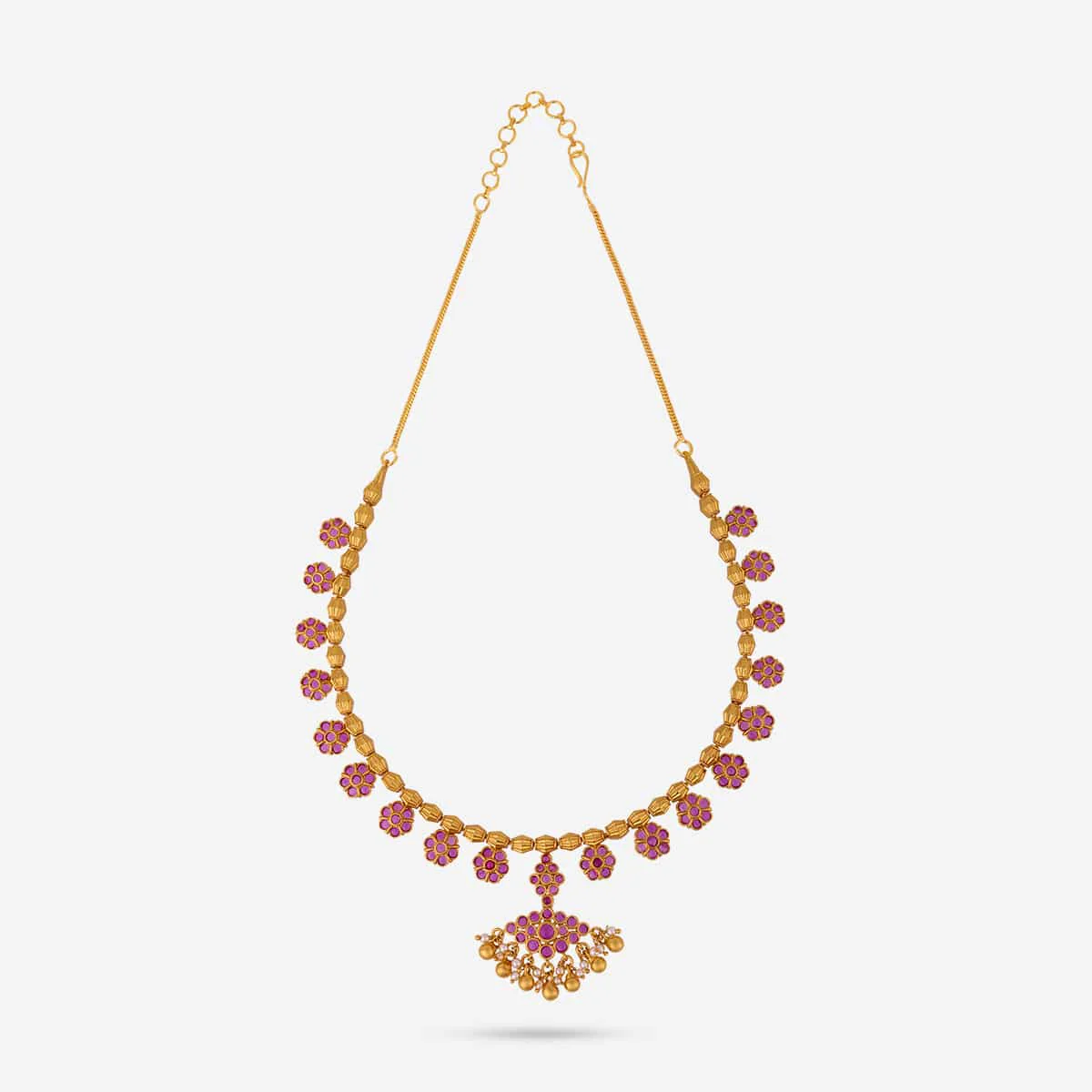 Silver Temple Necklace 188204 - Image 4