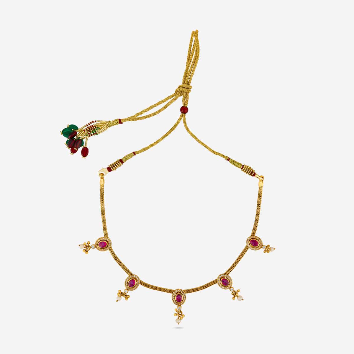 Silver Temple Necklace 188205 - Image 4