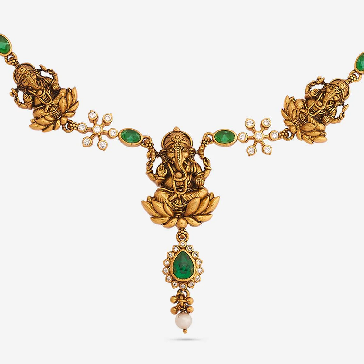 Silver Temple Necklace 188206 - Image 5