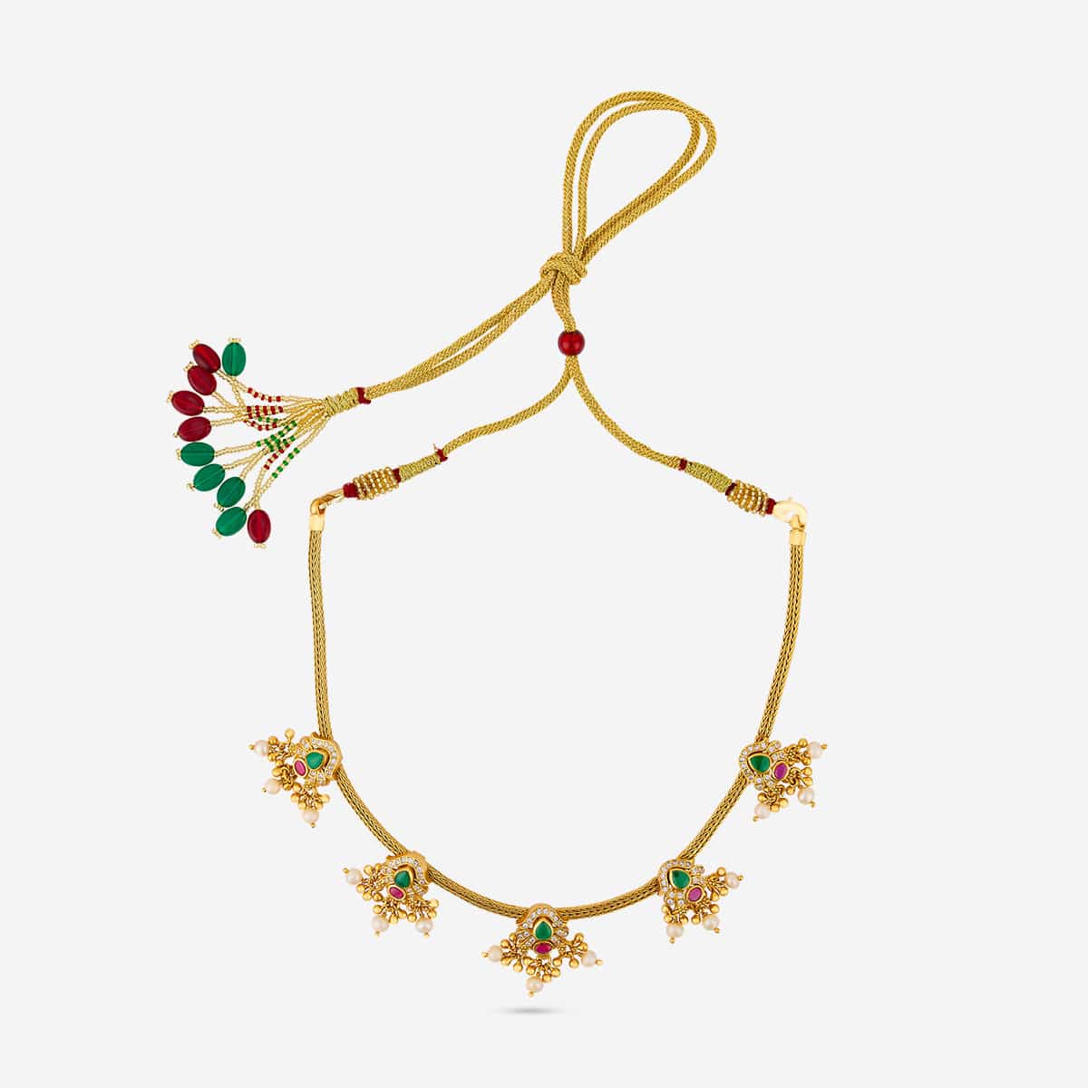 Silver Temple Necklace 188208 - Image 4