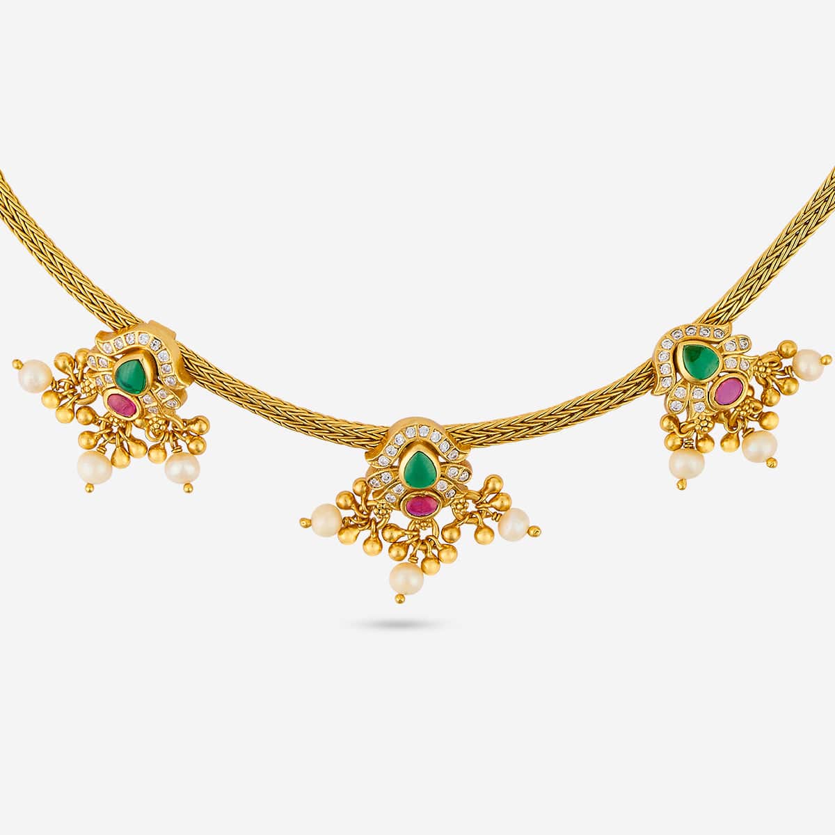 Silver Temple Necklace 188208 - Image 5