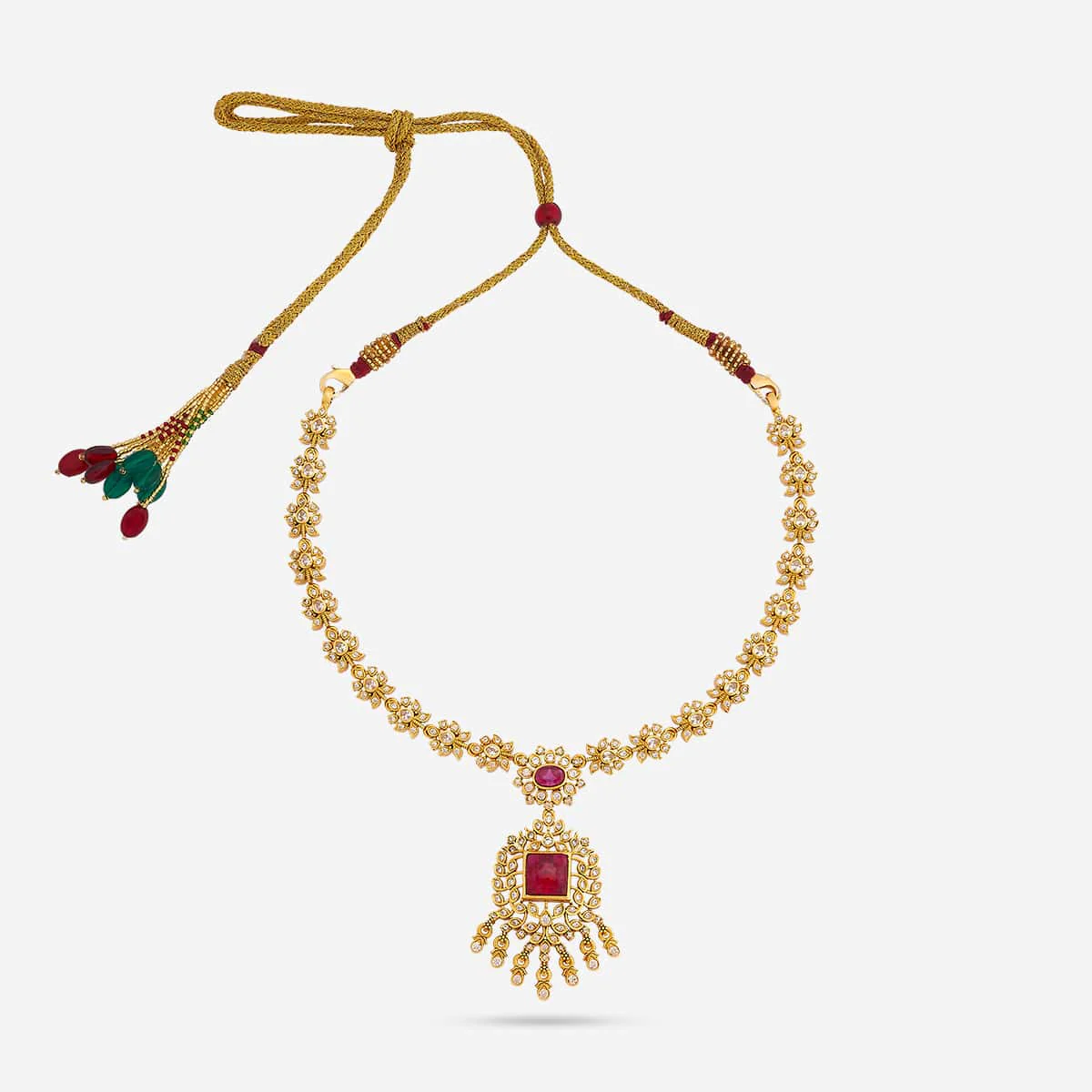 Silver Temple Necklace 188210 - Image 3