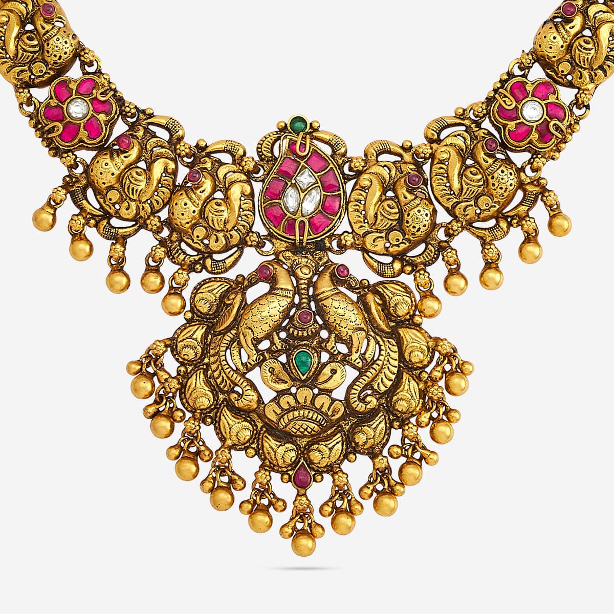 Silver Temple Necklace 188361 - Image 5