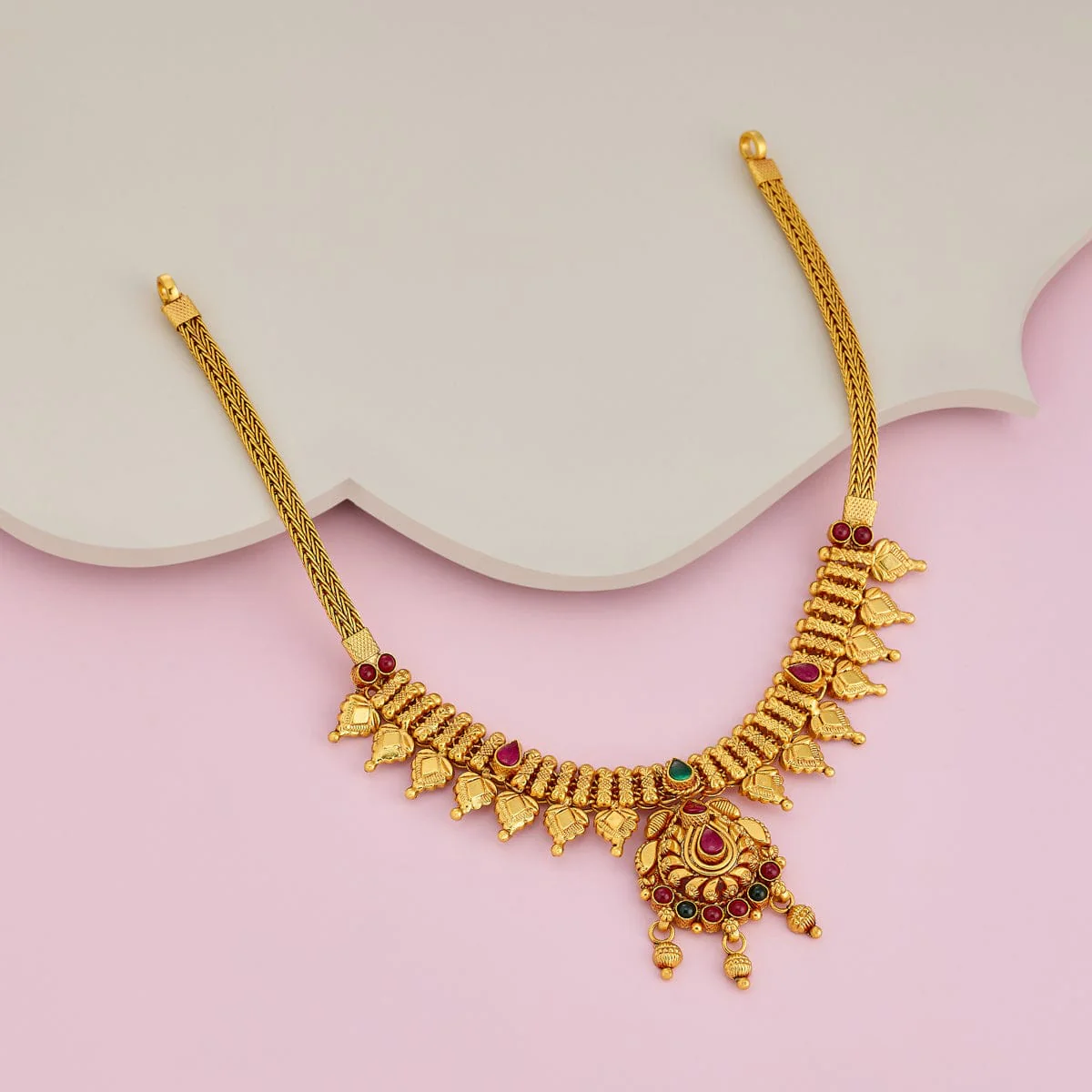 Silver Temple Necklace 188943 - Image 2