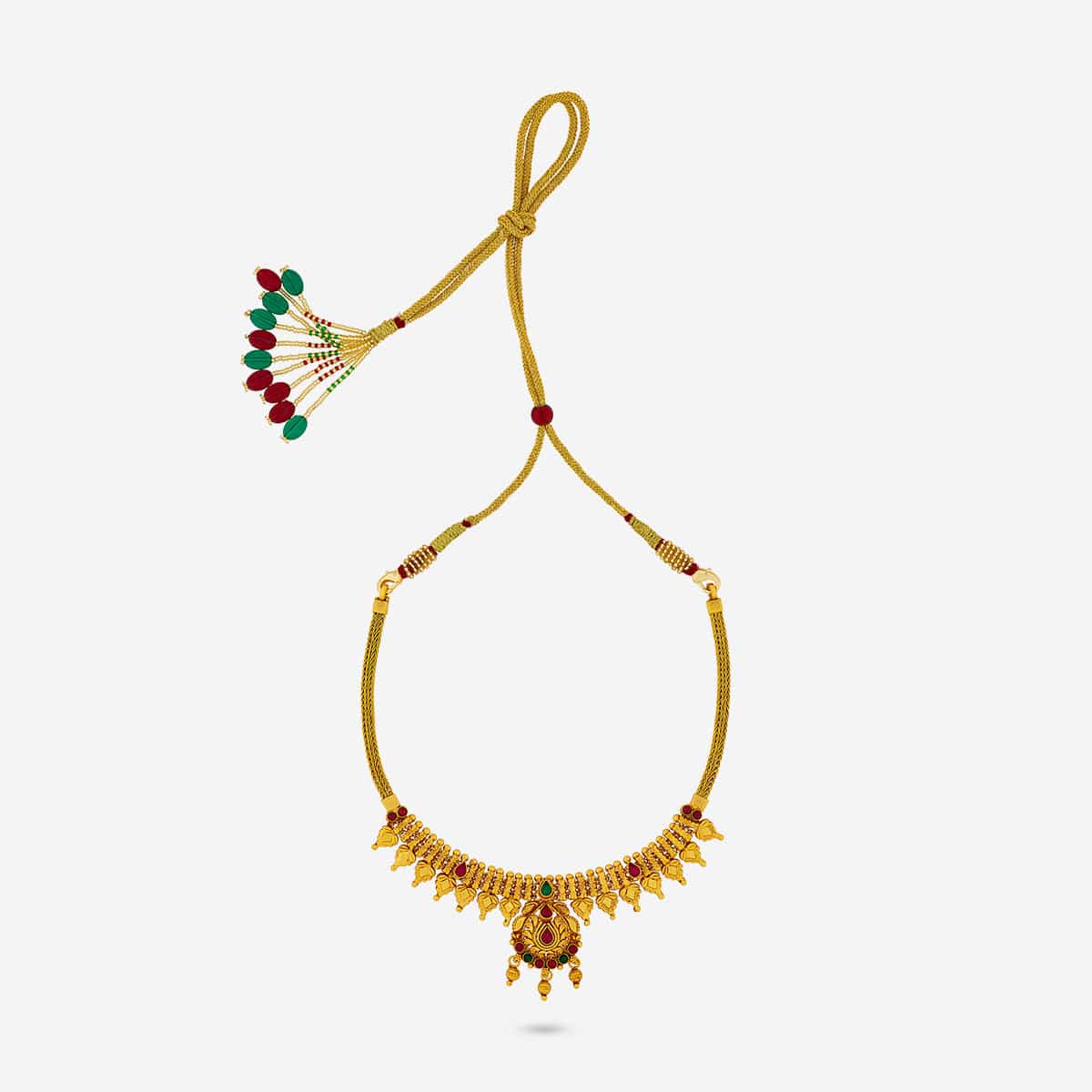 Silver Temple Necklace 188943 - Image 4