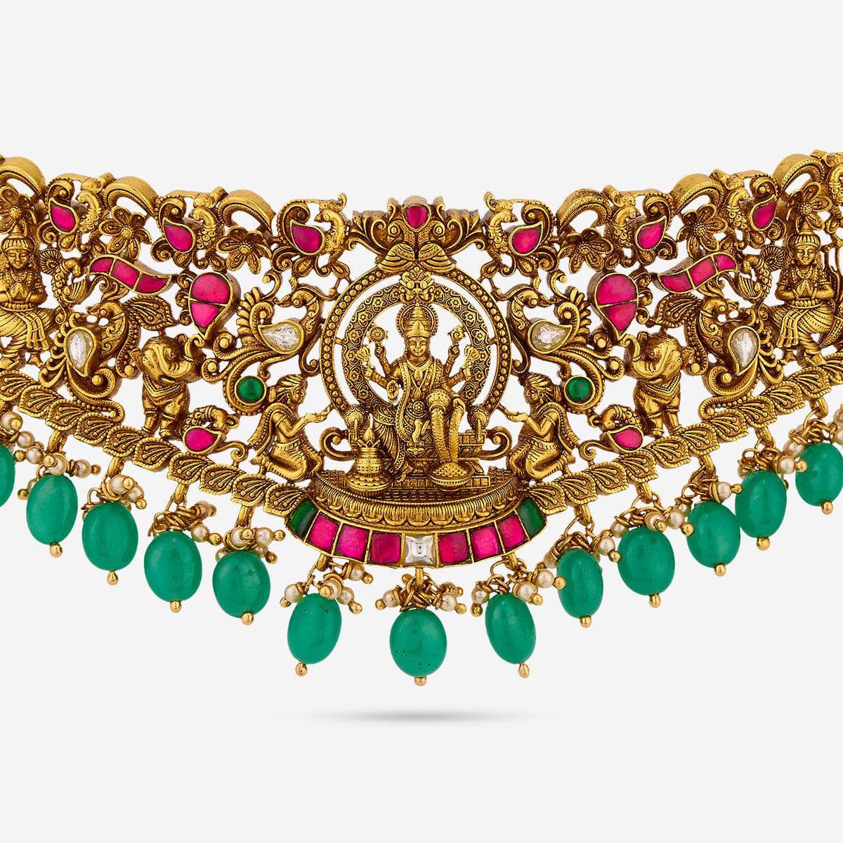 Silver Temple Necklace 188954 - Image 5