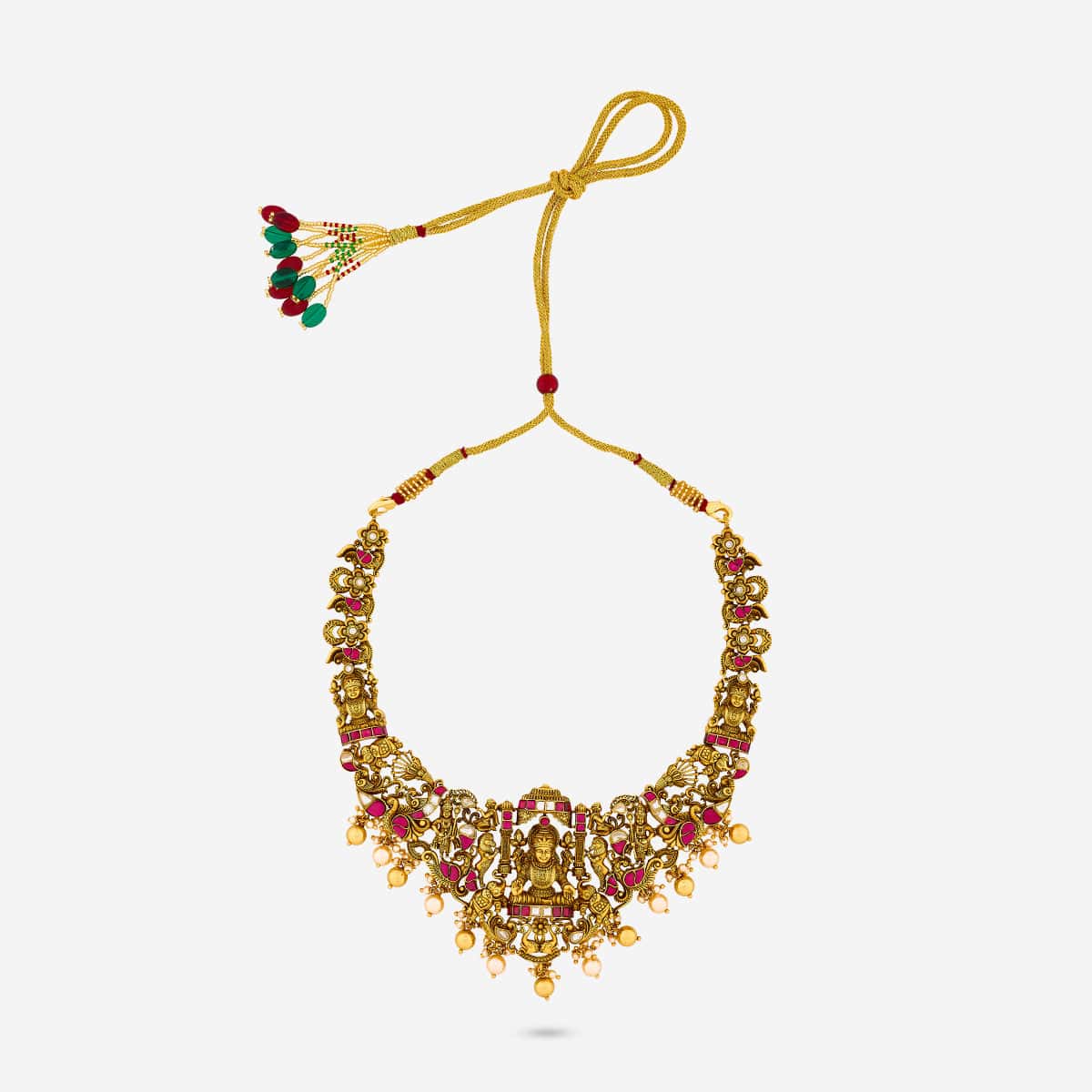 Silver Temple Necklace 188955 - Image 4