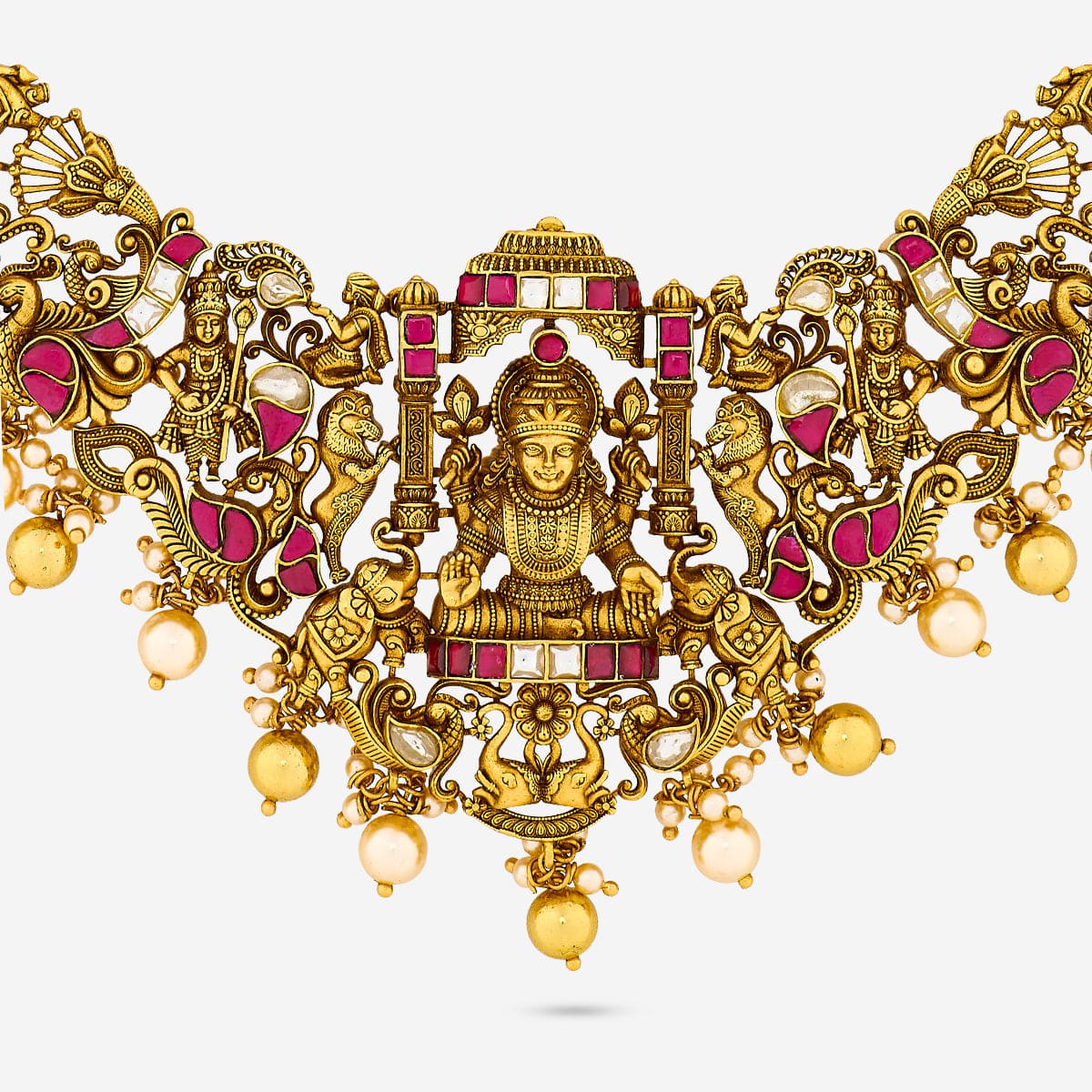 Silver Temple Necklace 188955 - Image 5