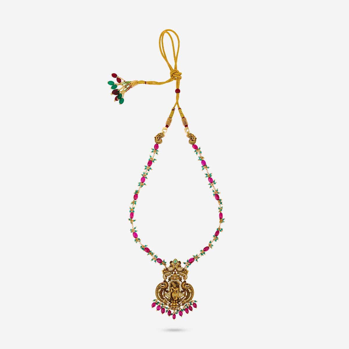 Silver Temple Necklace 188957 - Image 4