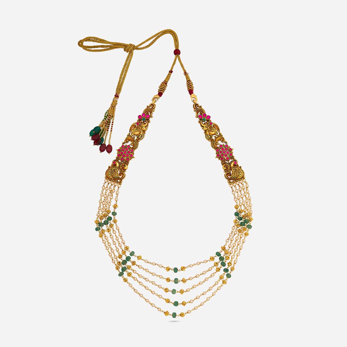 Silver Temple Necklace 190489 - Image 4
