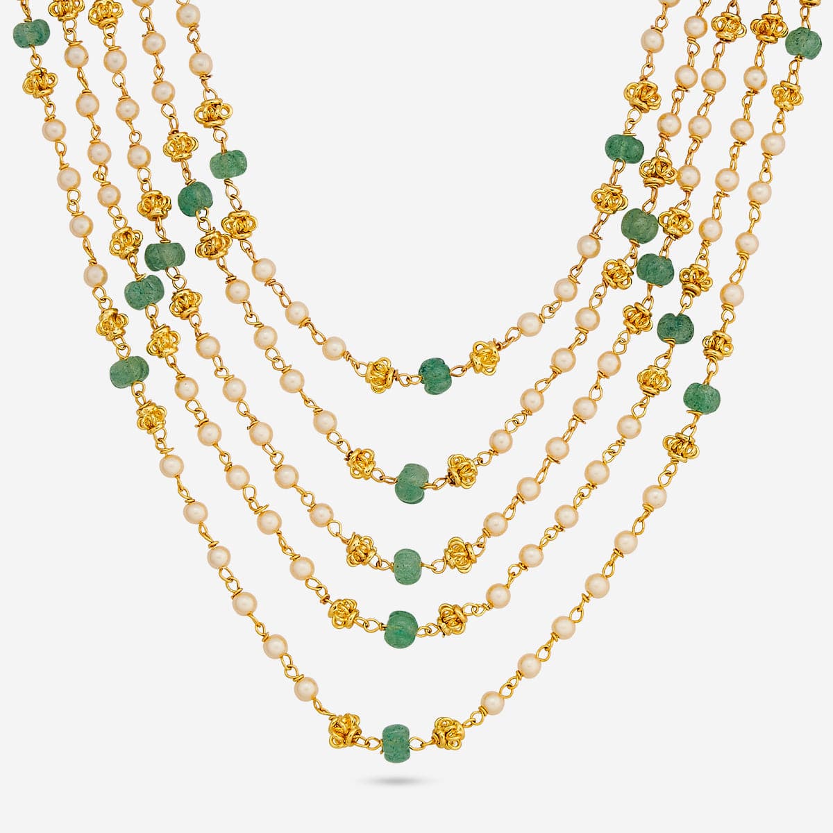 Silver Temple Necklace 190489 - Image 5