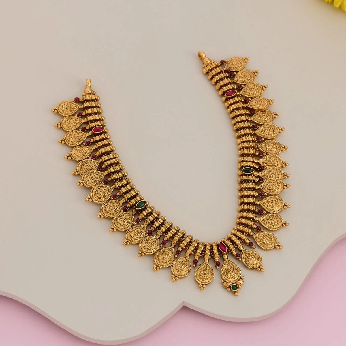Silver Temple Necklace 190594 - Image 2