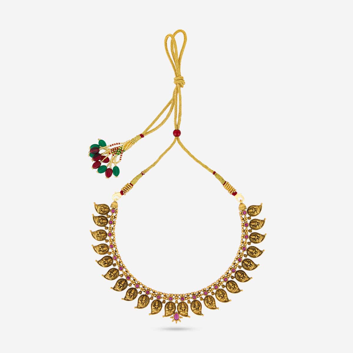 Silver Temple Necklace 190596 - Image 4