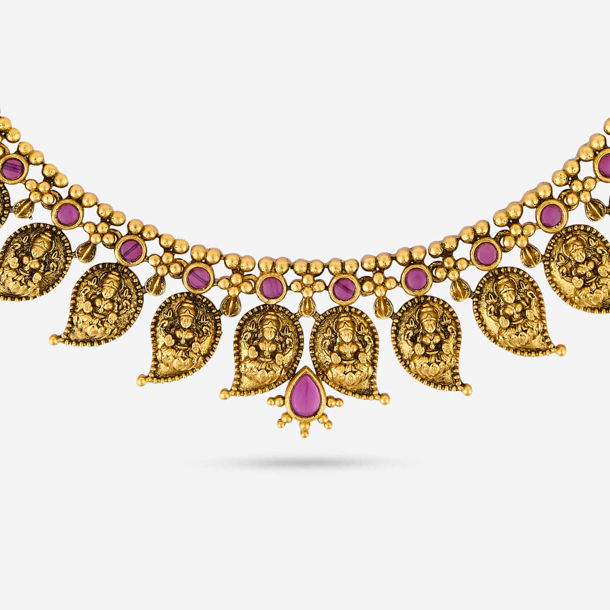 Silver Temple Necklace 190596 - Image 5