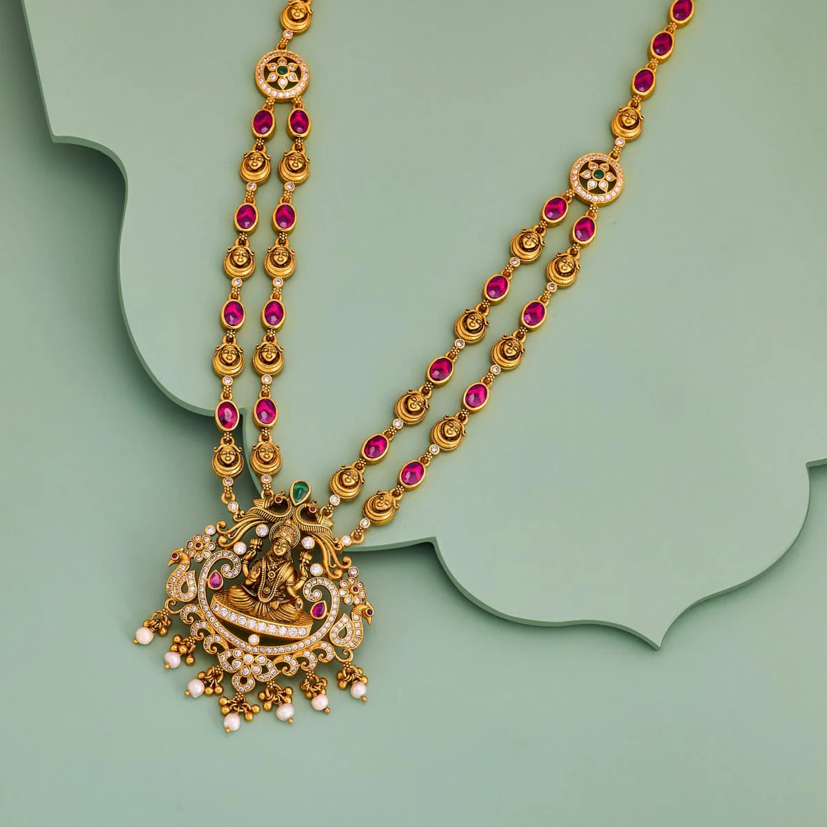 Silver Temple Necklace 190600 - Image 2