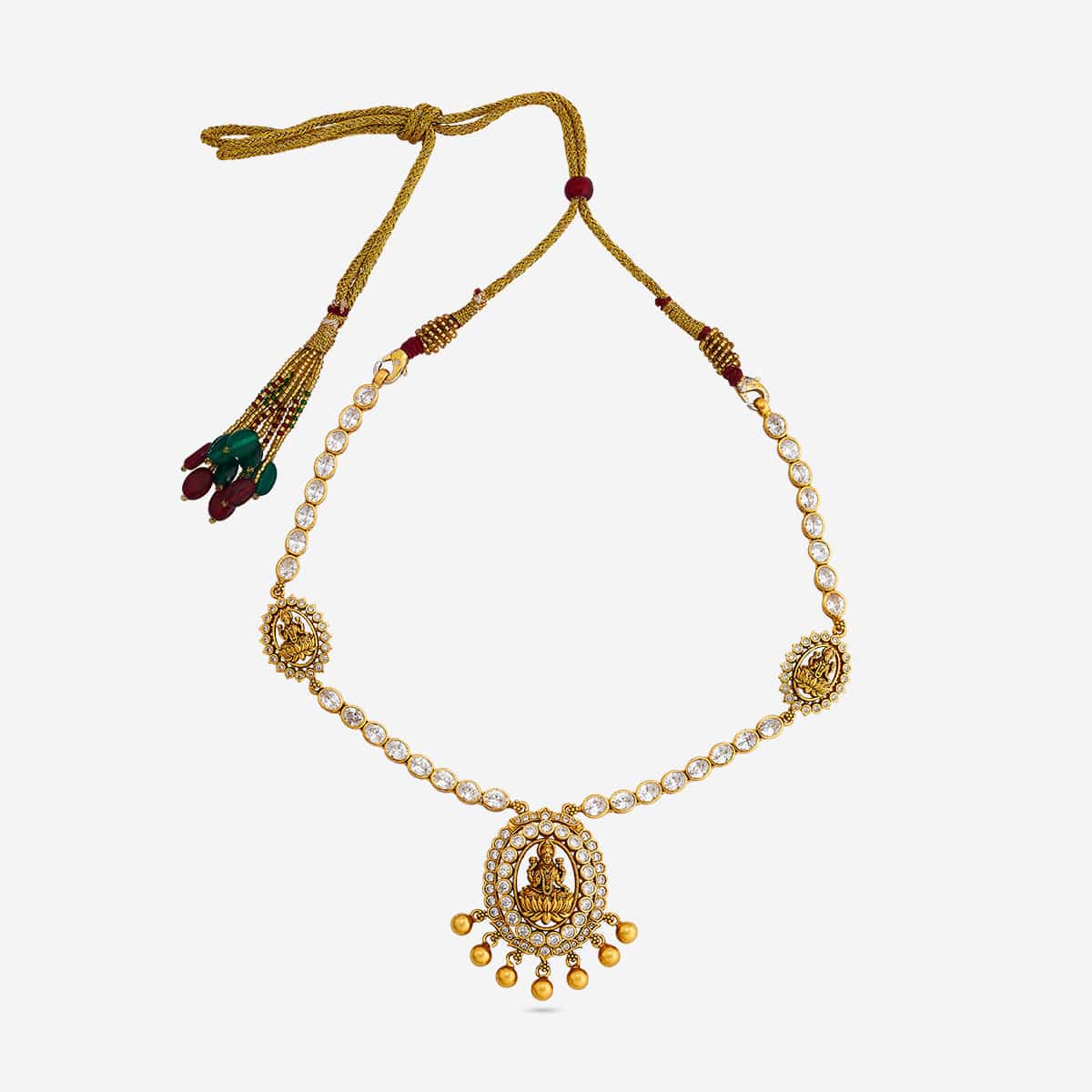 Silver Temple Necklace 190601 - Image 4