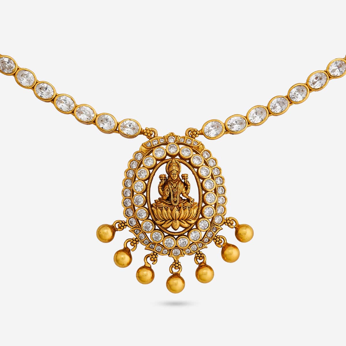 Silver Temple Necklace 190601 - Image 5
