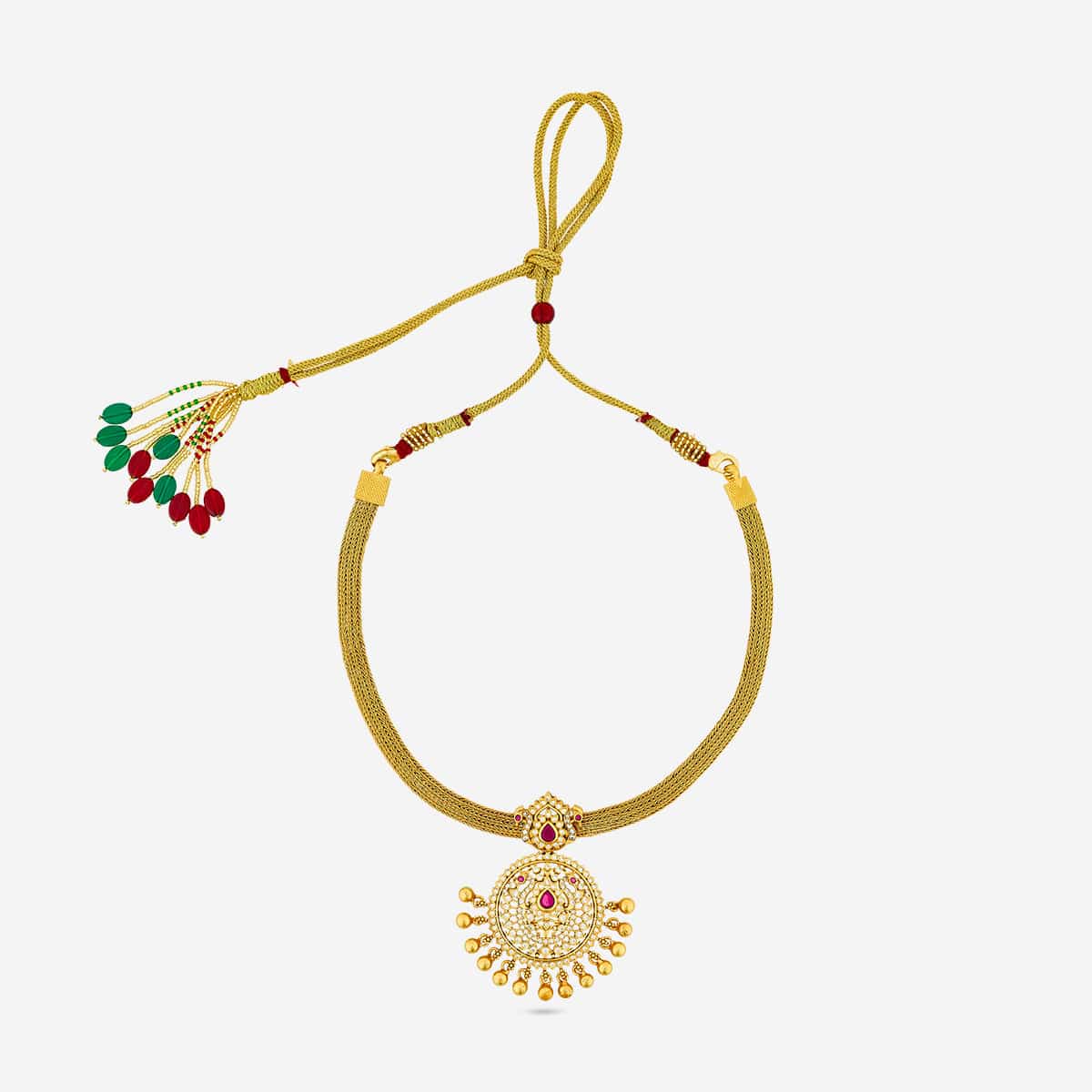 Silver Temple Necklace 190603 - Image 4