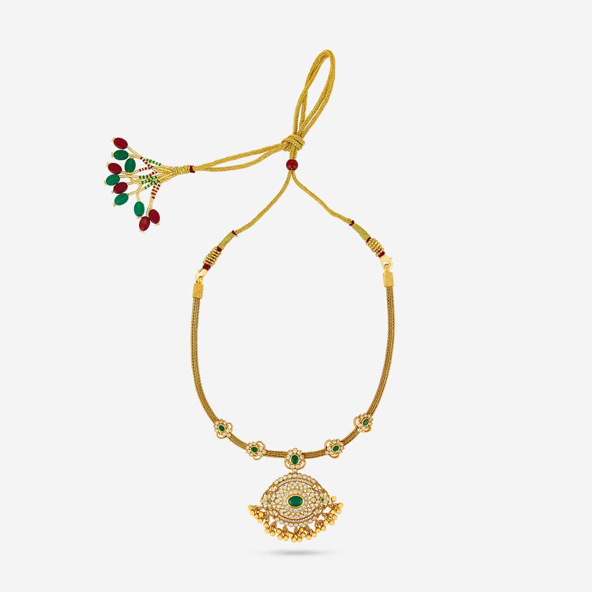 Silver Temple Necklace 190604 - Image 4