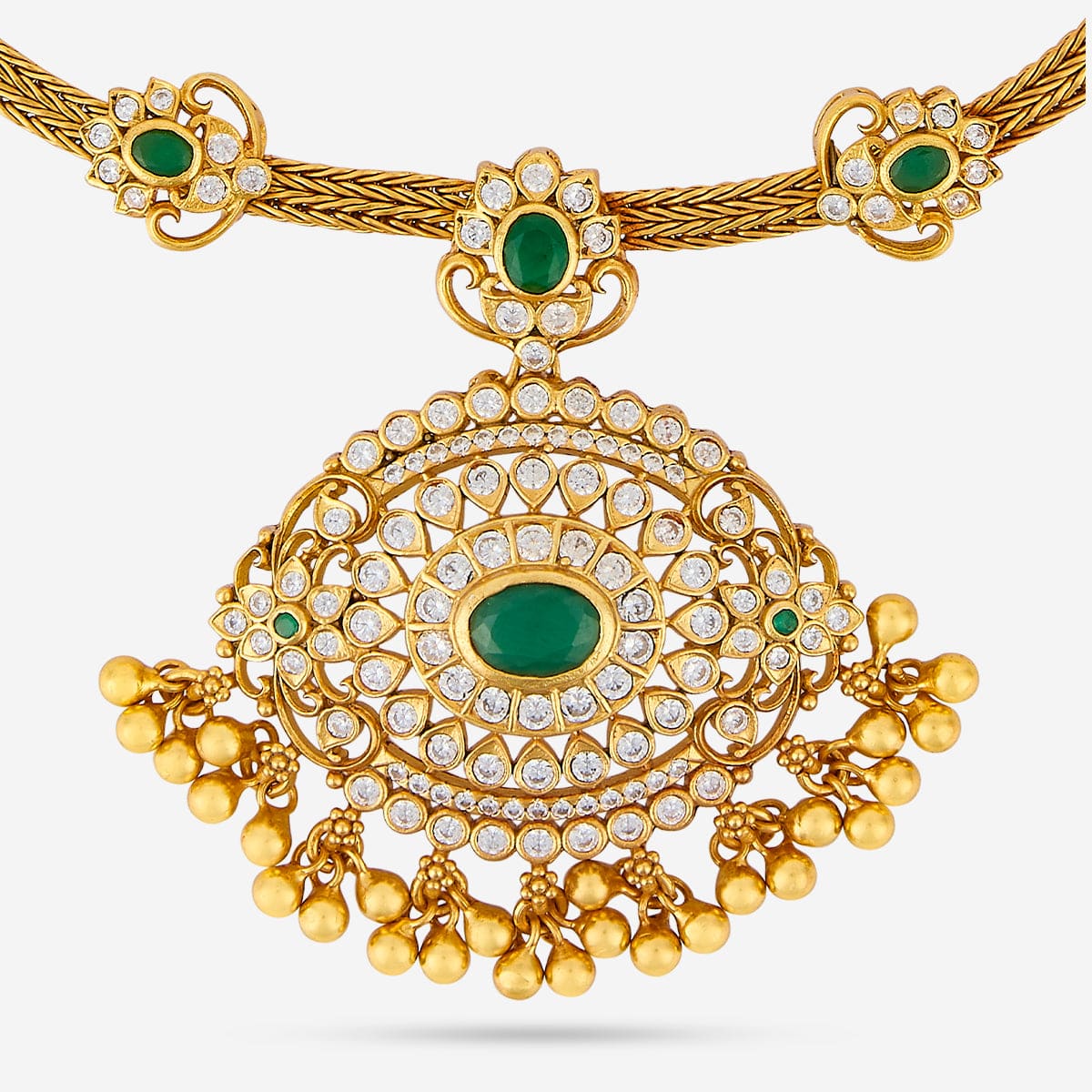 Silver Temple Necklace 190604 - Image 5