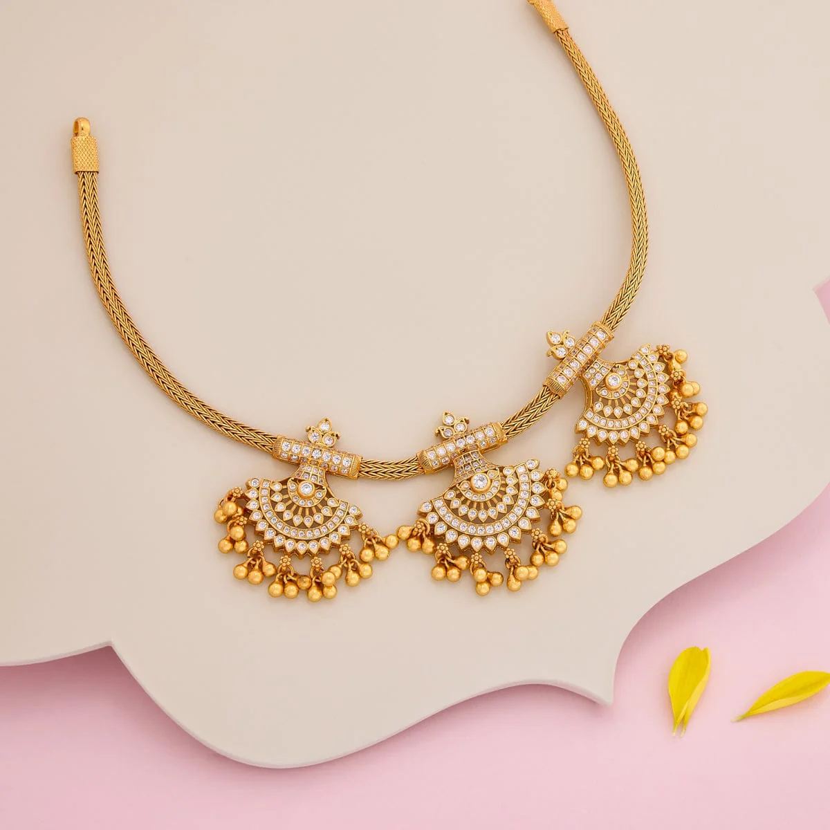 Silver Temple Necklace 190606 - Image 2
